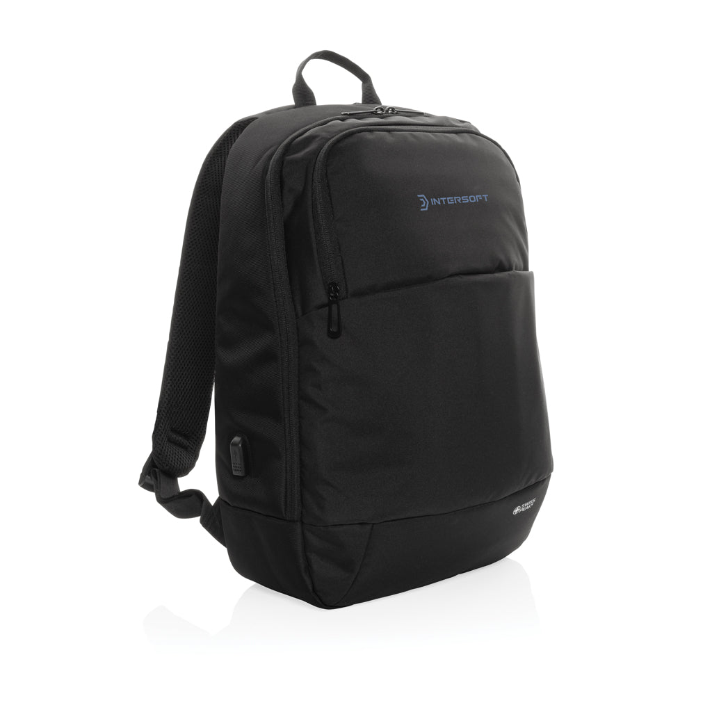 Swiss Peak AWARE™ moderner 15,6' Laptop-Rucksack – Ansicht 8