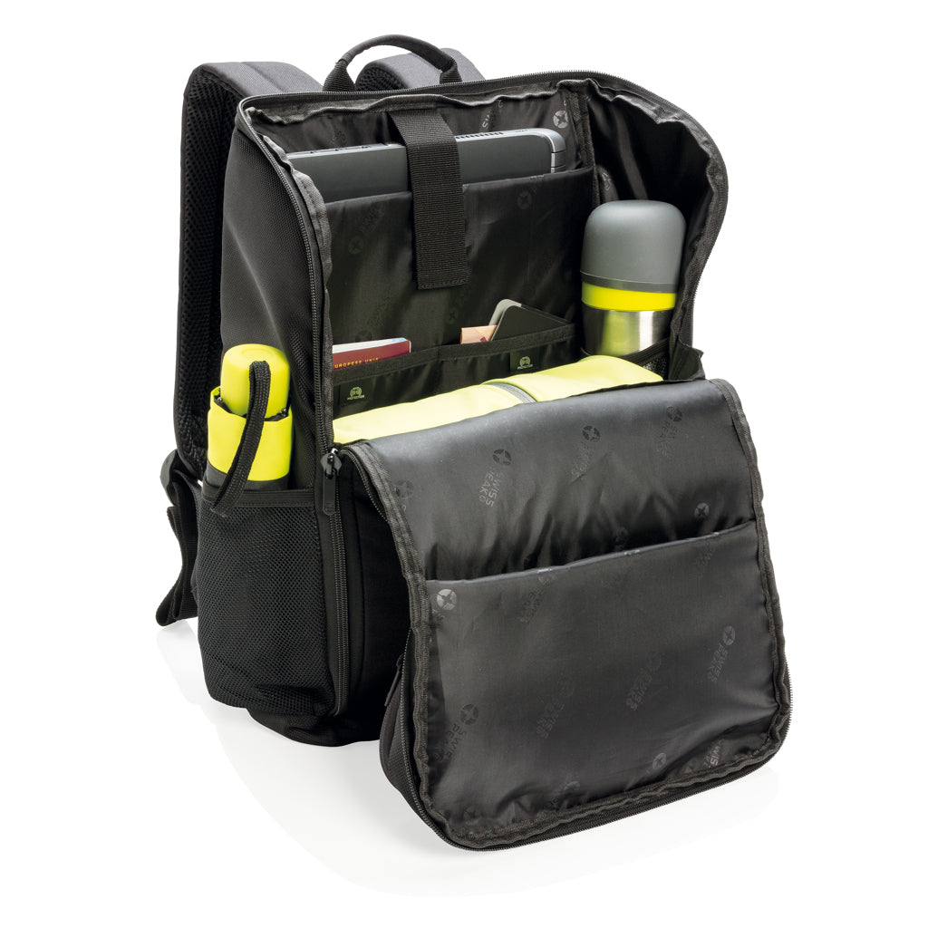 Swiss Peak AWARE™ Easy Access 15.6' Laptop-Rucksack – Ansicht 5