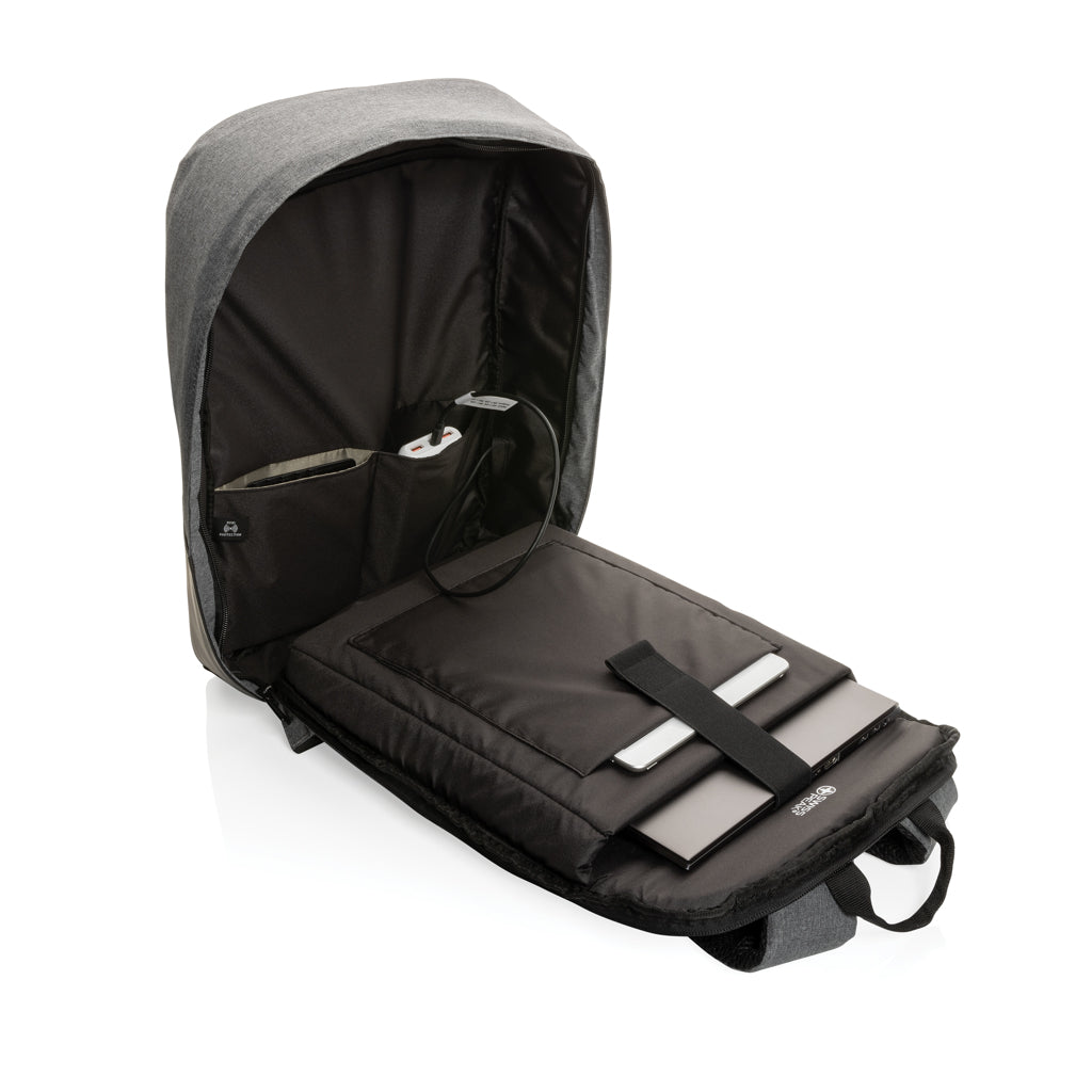 Swiss Peak AWARE™ Anti-Theft-RFID 15.6'-Laptop-Rucksack – Ansicht 3