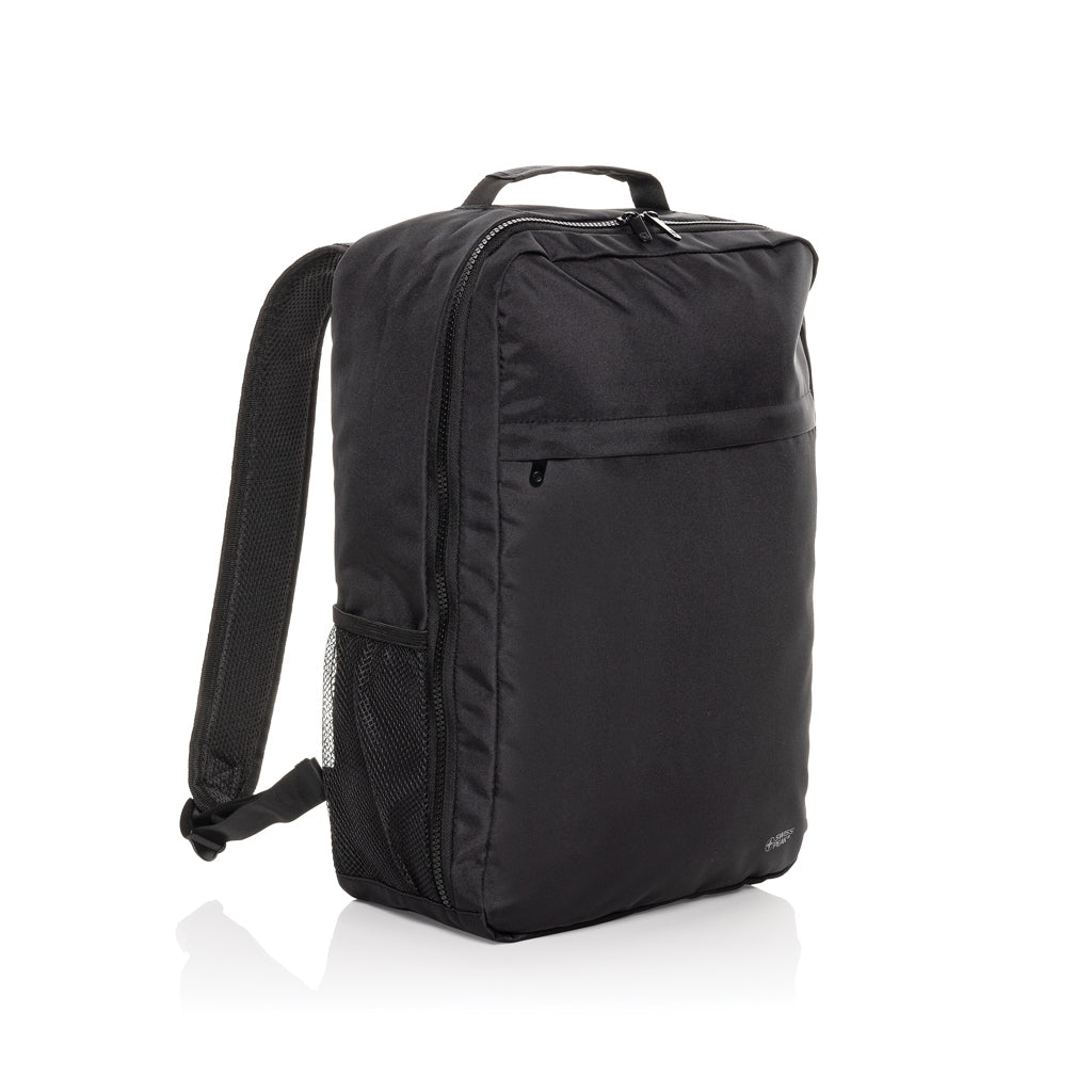 Swiss Peak Aware™ RPET Essential 15.6' Laptop-Rucksack als Werbeartikel mit Logo