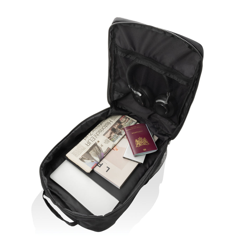 Swiss Peak Aware™ RPET Essential 15.6' Laptop-Rucksack als Werbeartikel mit Logo