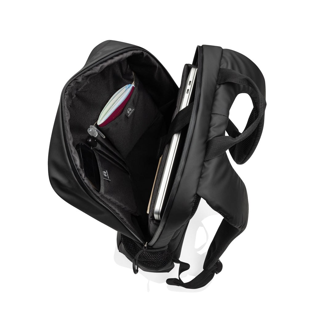 Lima Aware™ RPET wasserabweisender 15,6' Laptop-Rucksack – Ansicht 7