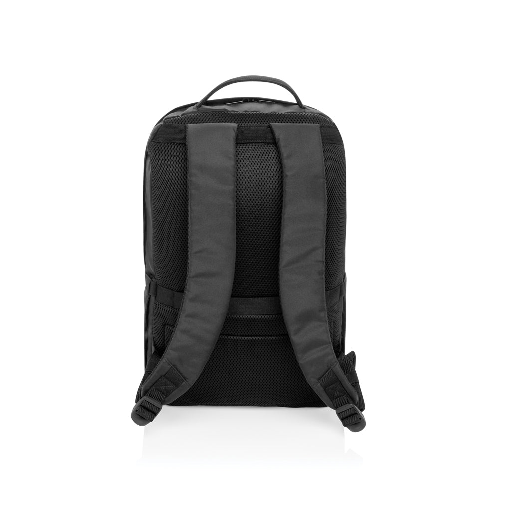 Swiss Peak Aware™ Edin 100% RPET 15,6' Laptop Rucksack – Ansicht 4