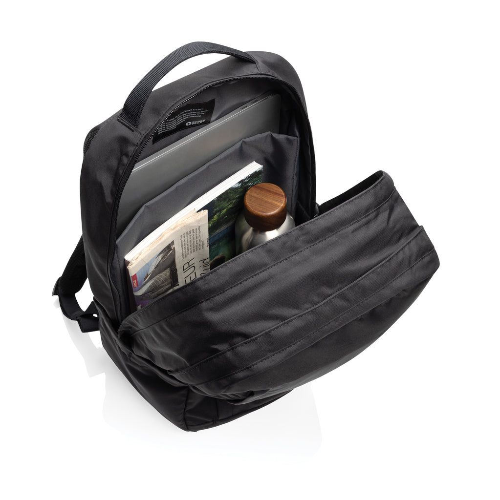 Swiss Peak Aware™ Edin 100% RPET 15,6' Laptop Rucksack – Ansicht 7