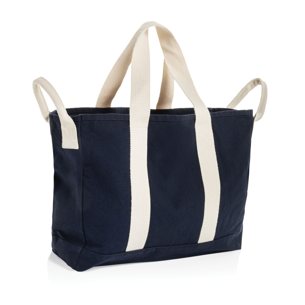 BEAU AWARE™ Strandtasche aus 400gr/m² recyceltem Canvas – Ansicht 4