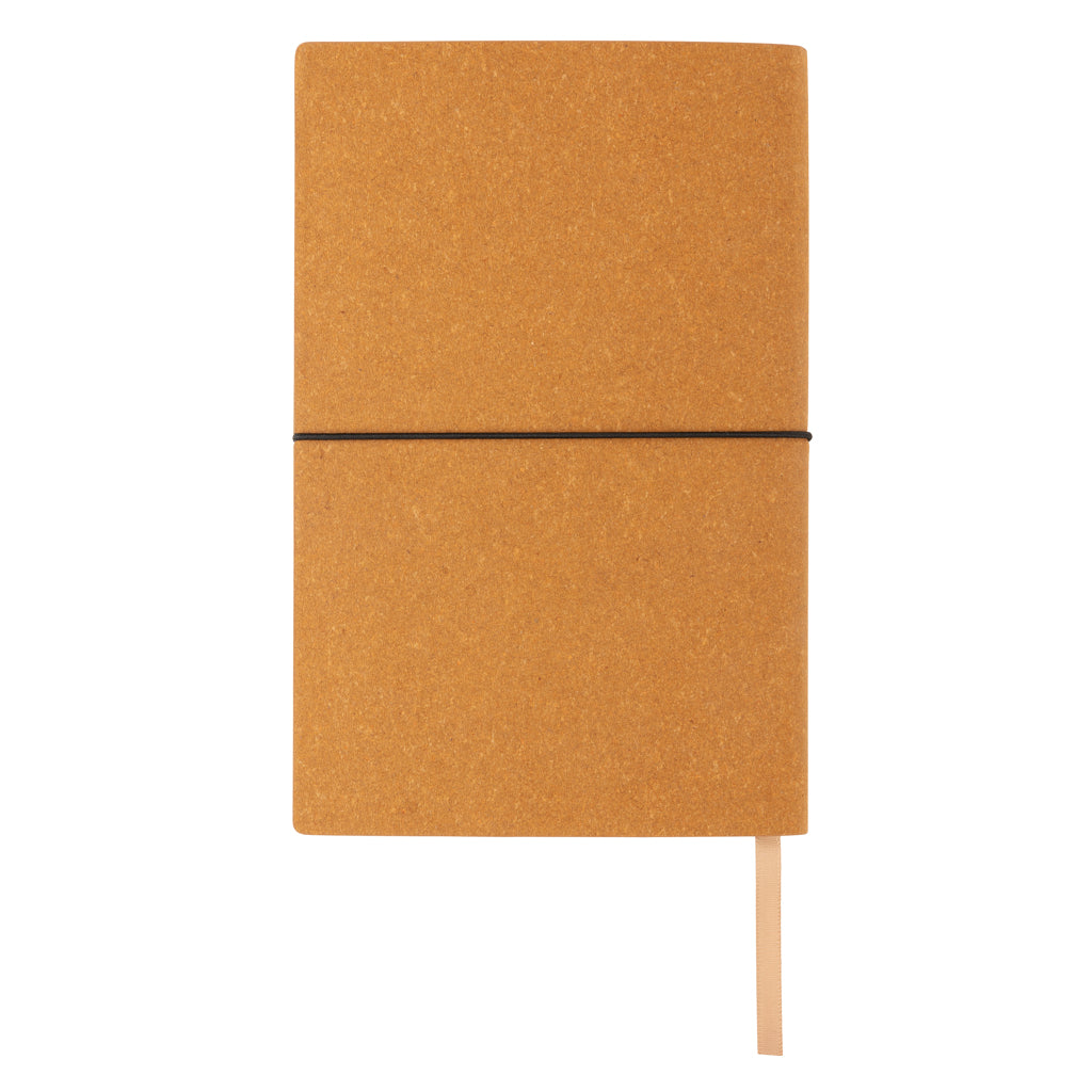 A5 Notizbuch aus GRS recyceltem Leder – Ansicht 7