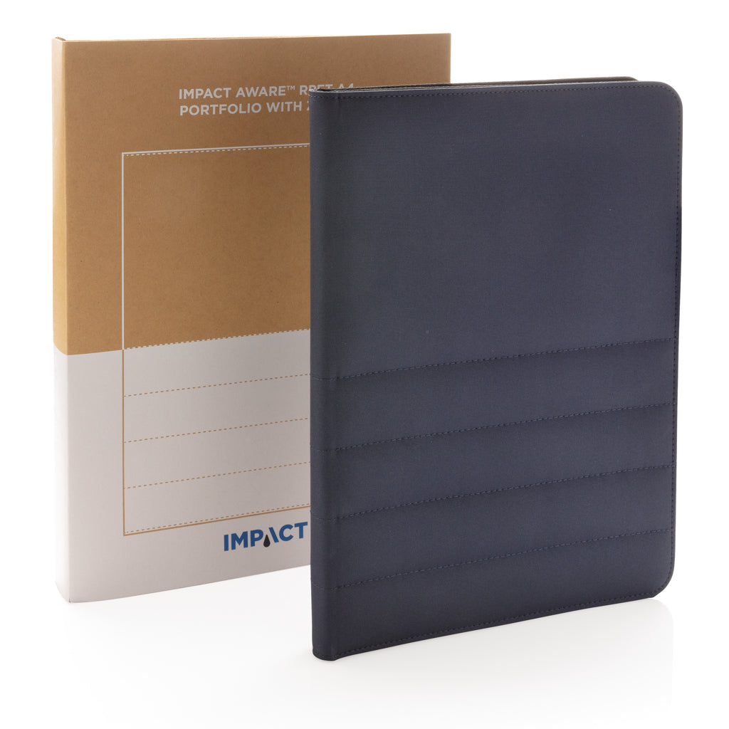 Impact AWARE™ RPET A4 Portfolio mit Reißverschluss – Ansicht 8
