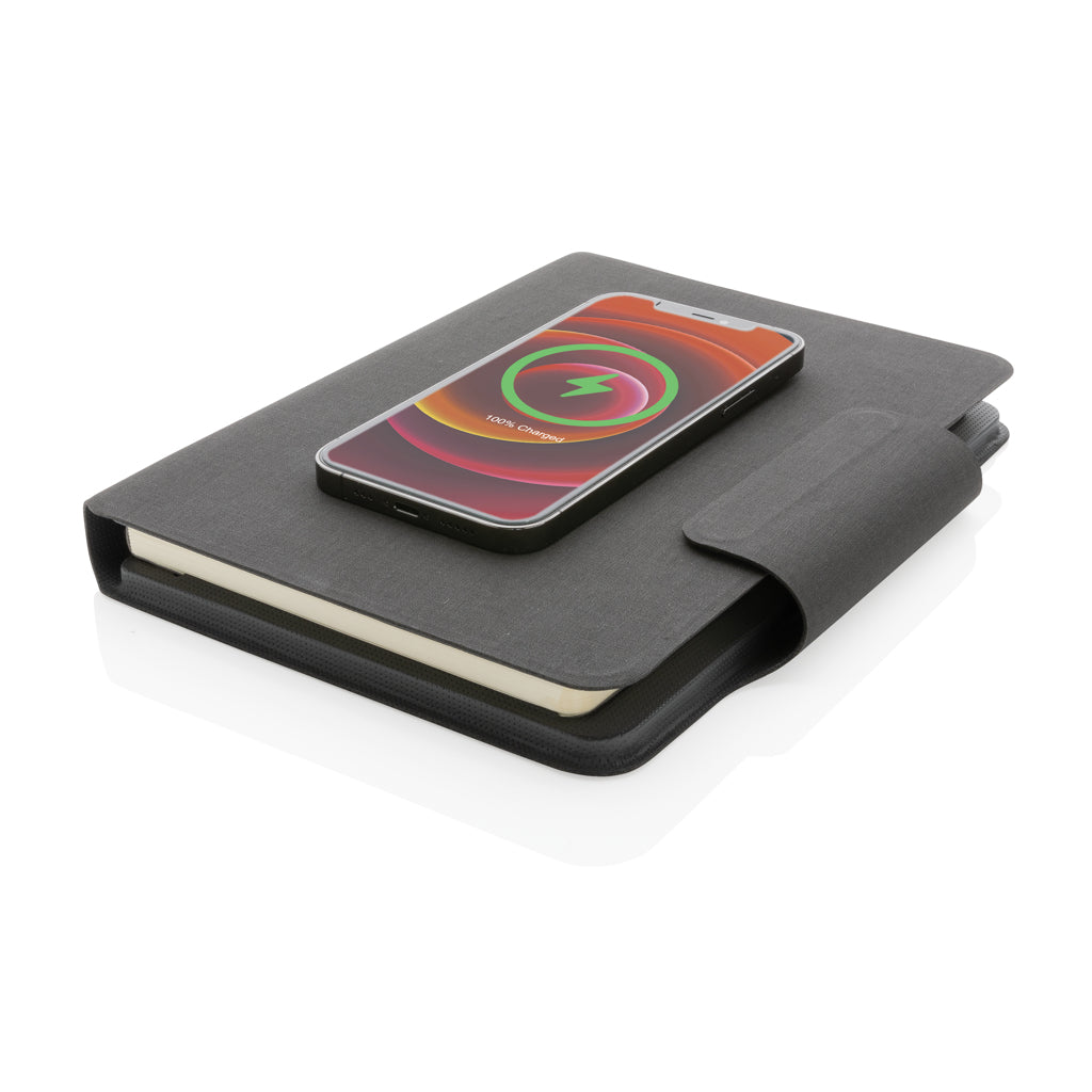 Artic magnetisches 10W Wireless Charging A5 Notizbuch – Ansicht 2