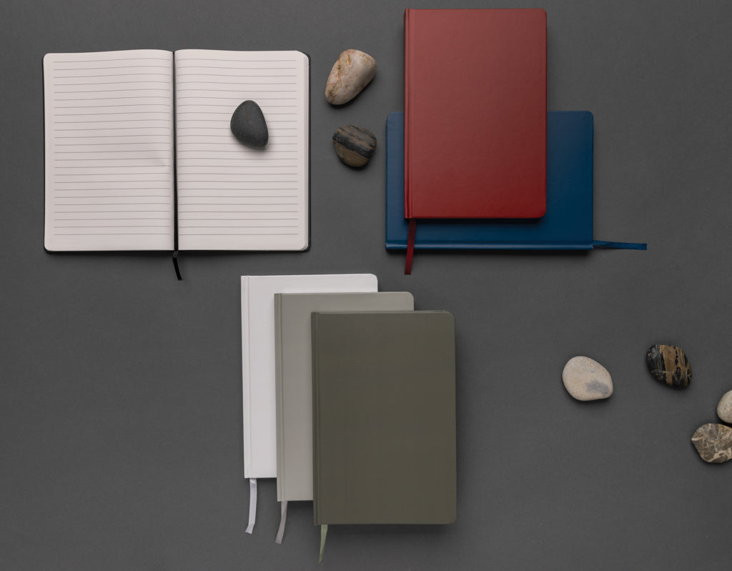 A5 Impact Steinpaper Hardcover Notizbuch – Ansicht 8