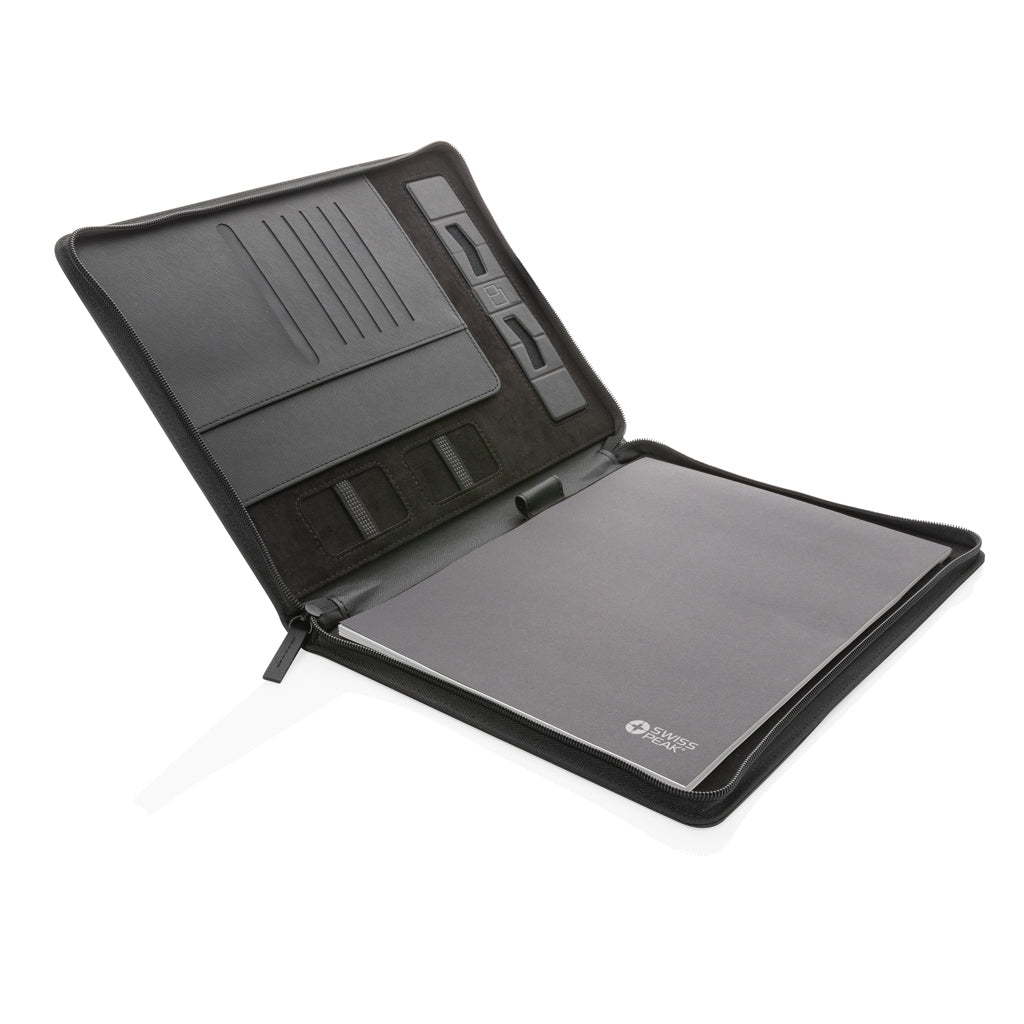 Swiss Peak Heritage RCS rPU A4 Portfolio mit Reißverschluss – Ansicht 3