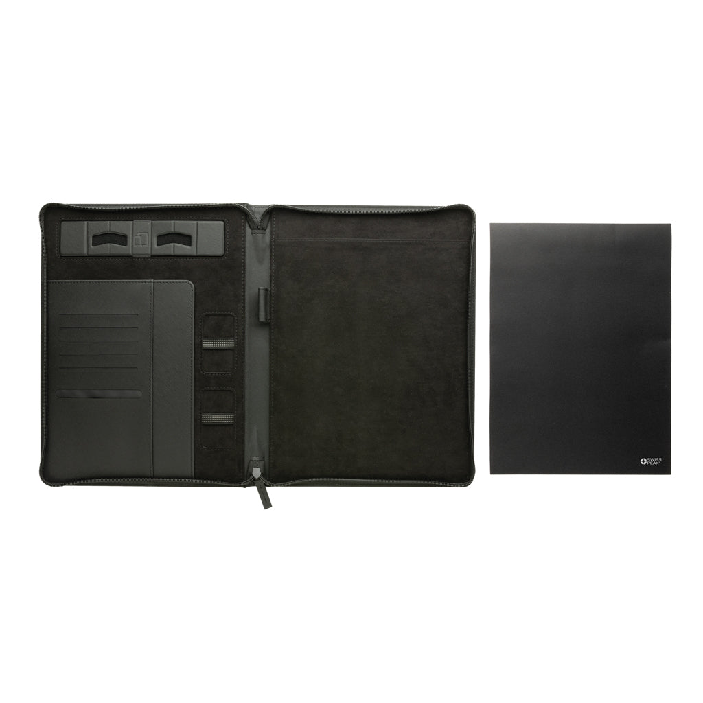 Swiss Peak Heritage RCS rPU A4 Portfolio mit Reißverschluss – Ansicht 4