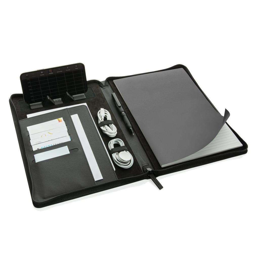 Swiss Peak Heritage RCS rPU A4 Portfolio mit Reißverschluss – Ansicht 7