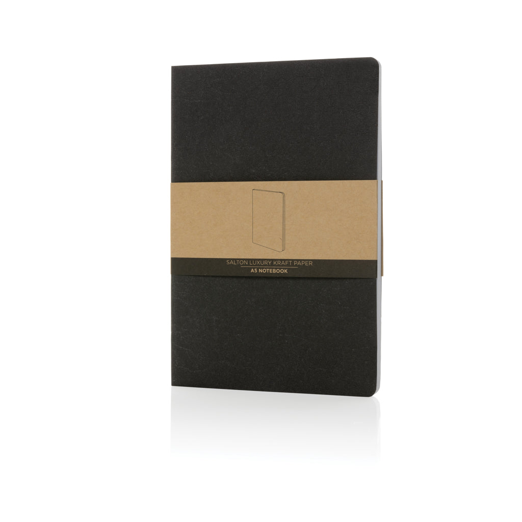 Salton Luxus Kraftpapier Notizbuch A5 – Ansicht 5