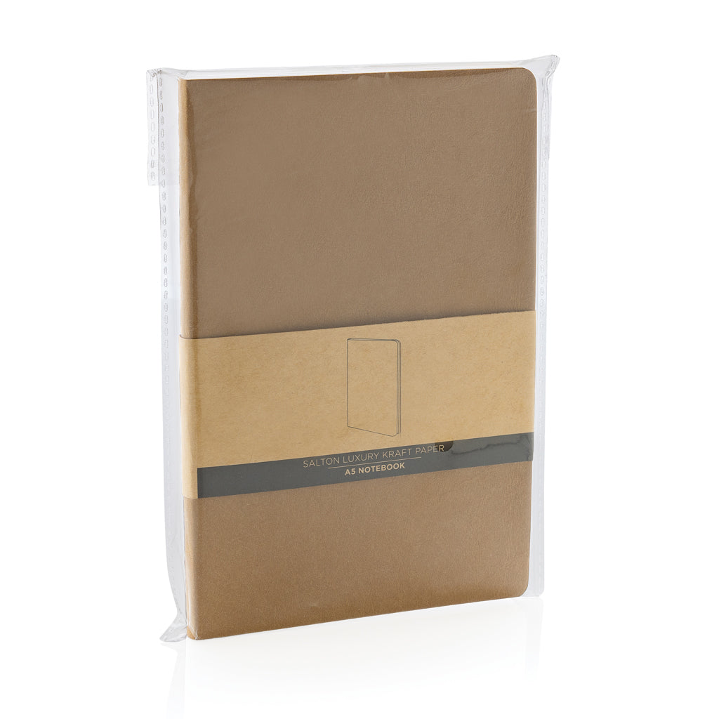 Salton Luxus Kraftpapier Notizbuch A5 – Ansicht 6