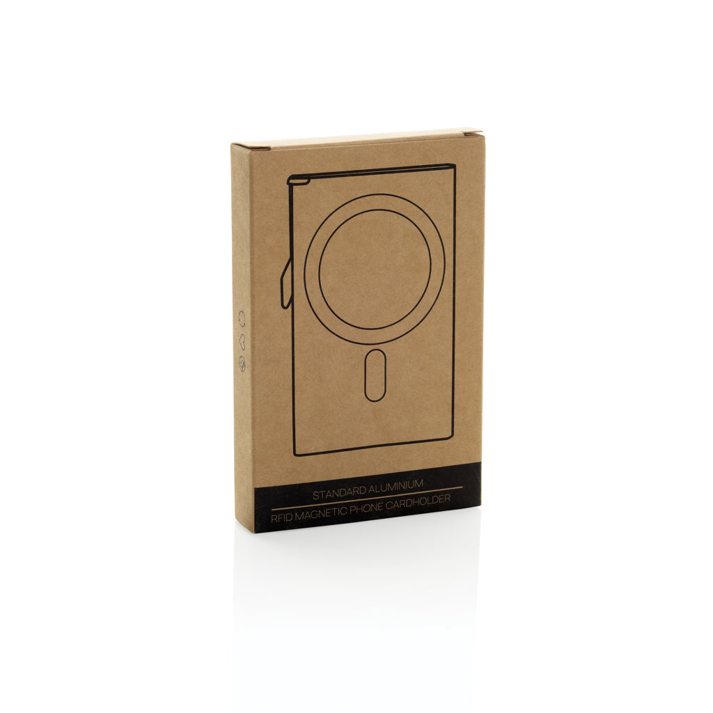 Magnetischer RFID-Kartenhalter aus Aluminium für Smartphones – Ansicht 5