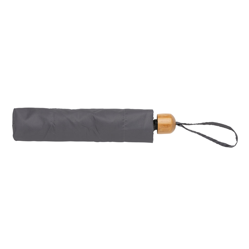 20.5' Impact AWARE™ RPET 190T Pongee Bambus Mini-Schirm – Ansicht 5