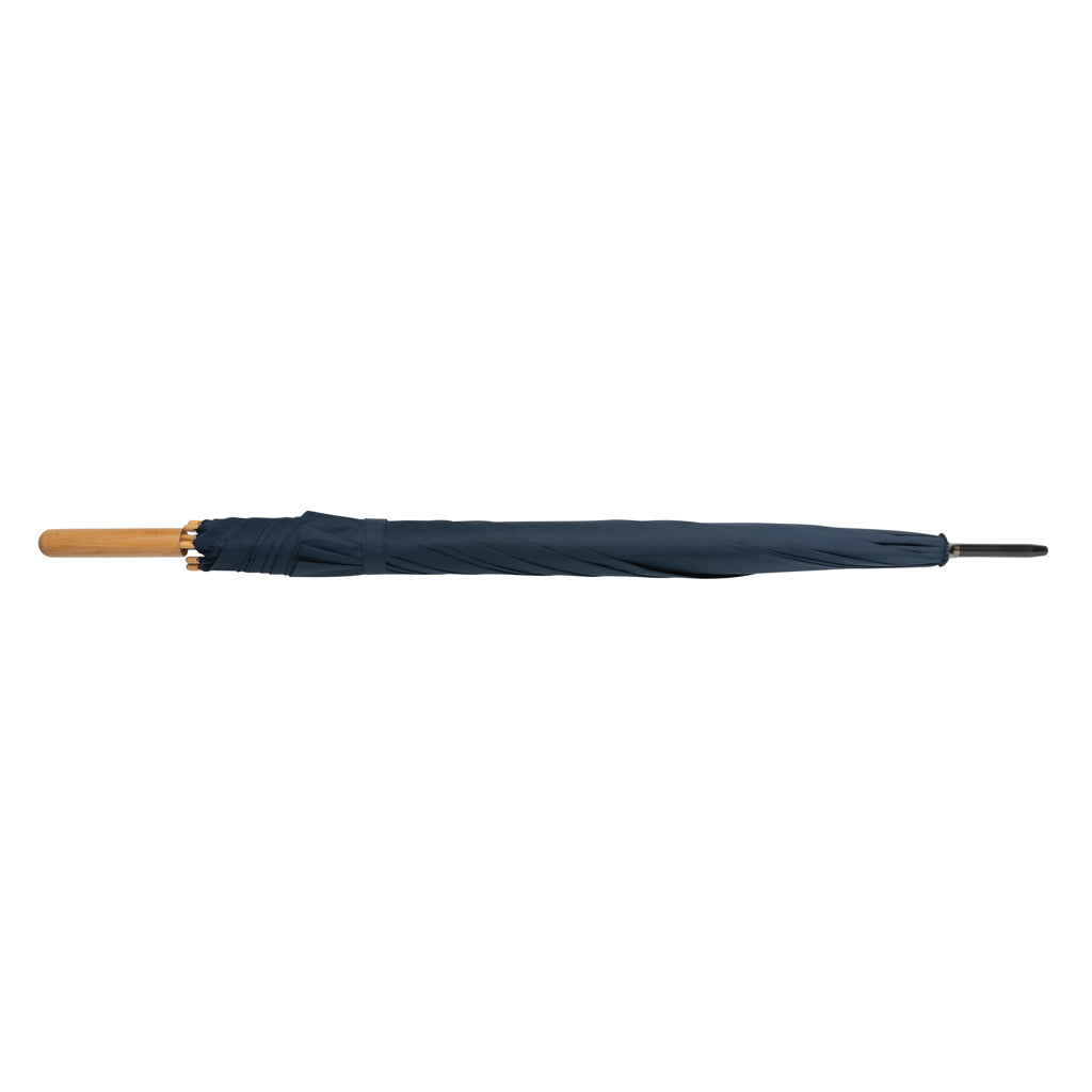 27' Impact AWARE™ RPET 190T Auto-Open Bambus-Schirm – Ansicht 4