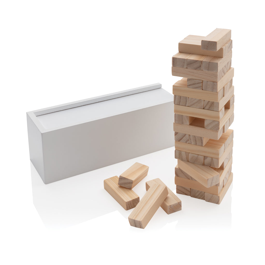 Deluxe Holz-Stapelturm aus Holz – Ansicht 1