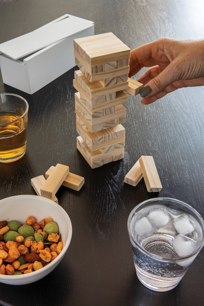 Deluxe Holz-Stapelturm aus Holz – Ansicht 7