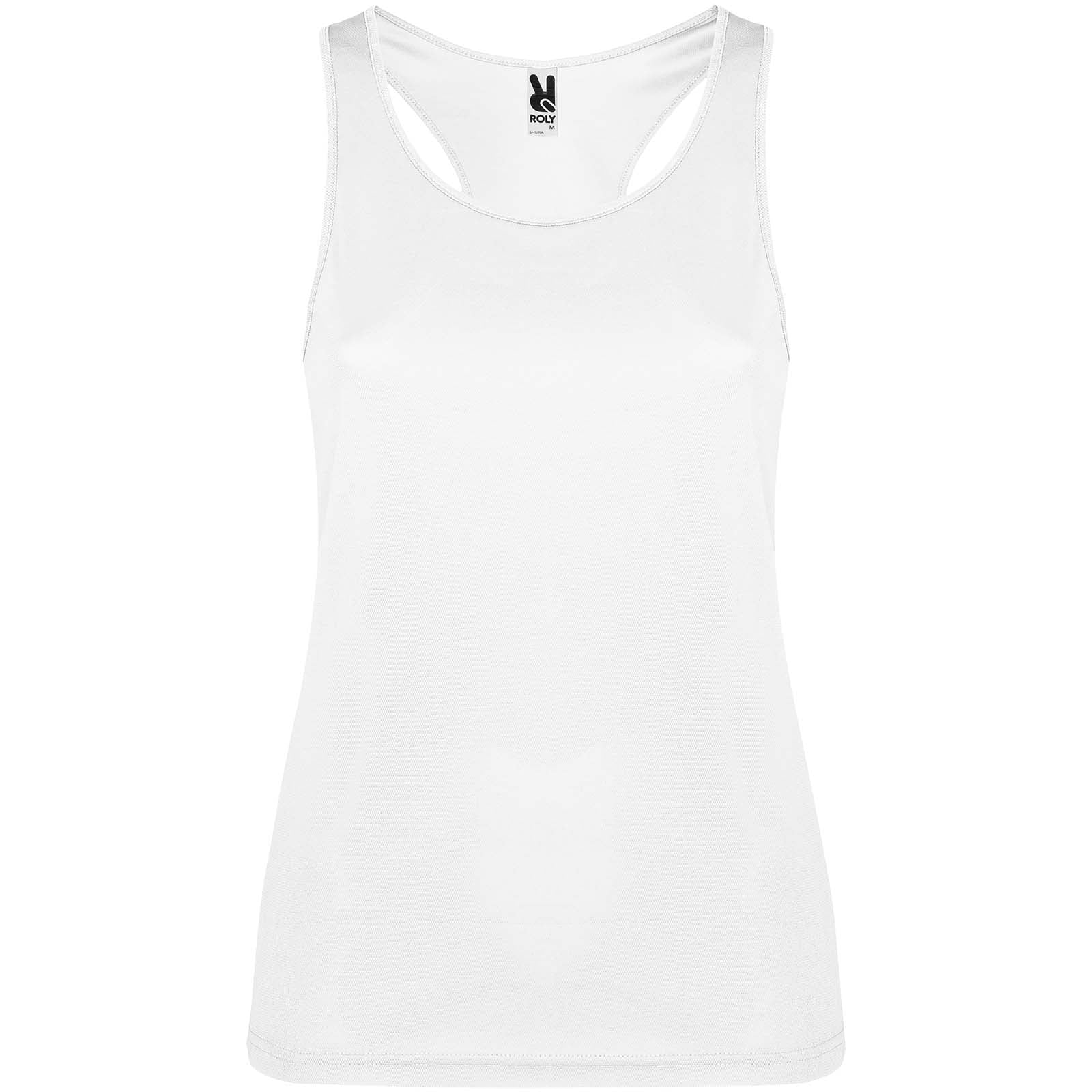 Schura 140 g/m² Sport Top für Damen – Weiss – 2XL