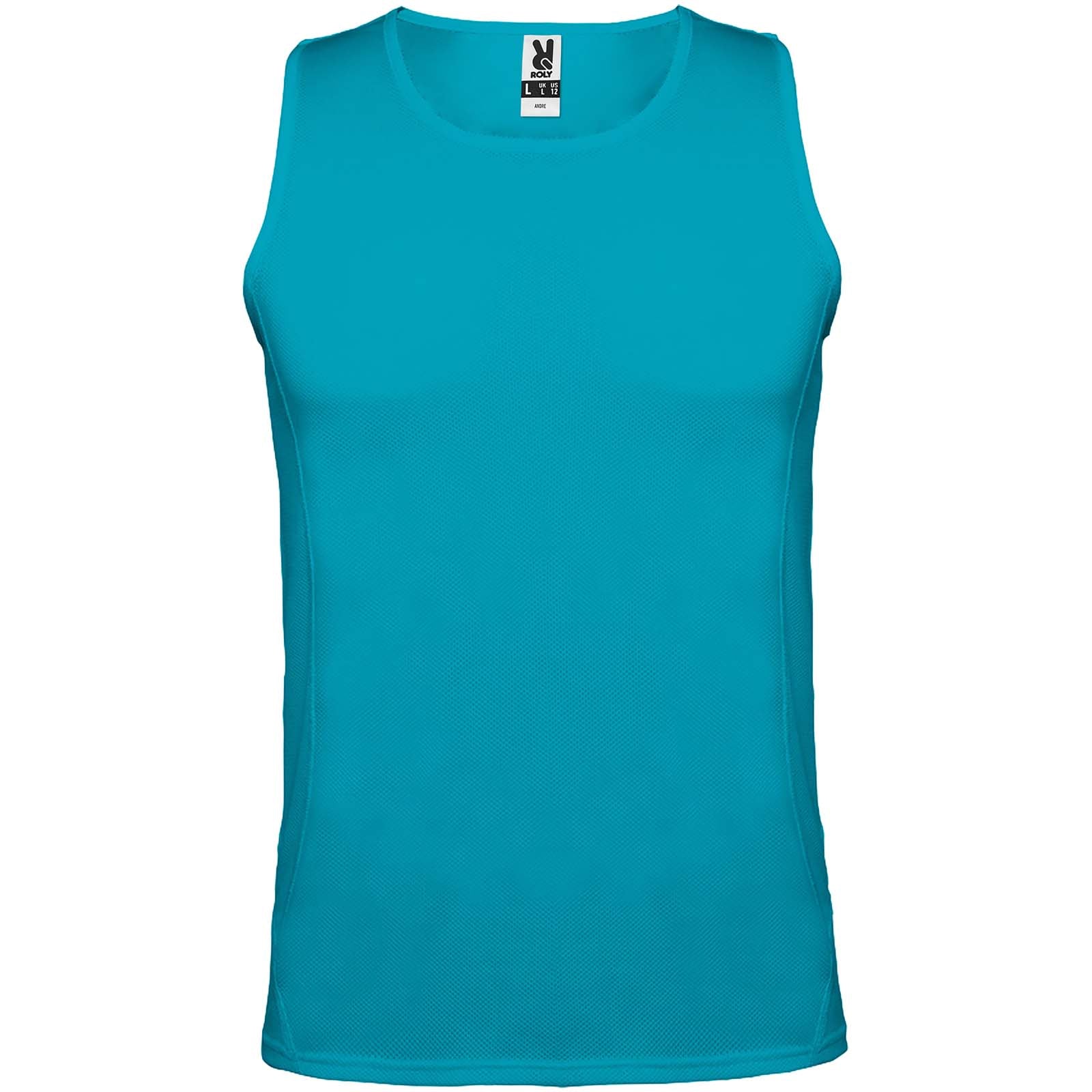 Andre 140 g/m² Sport Top für Herren – Türkis – 2XL