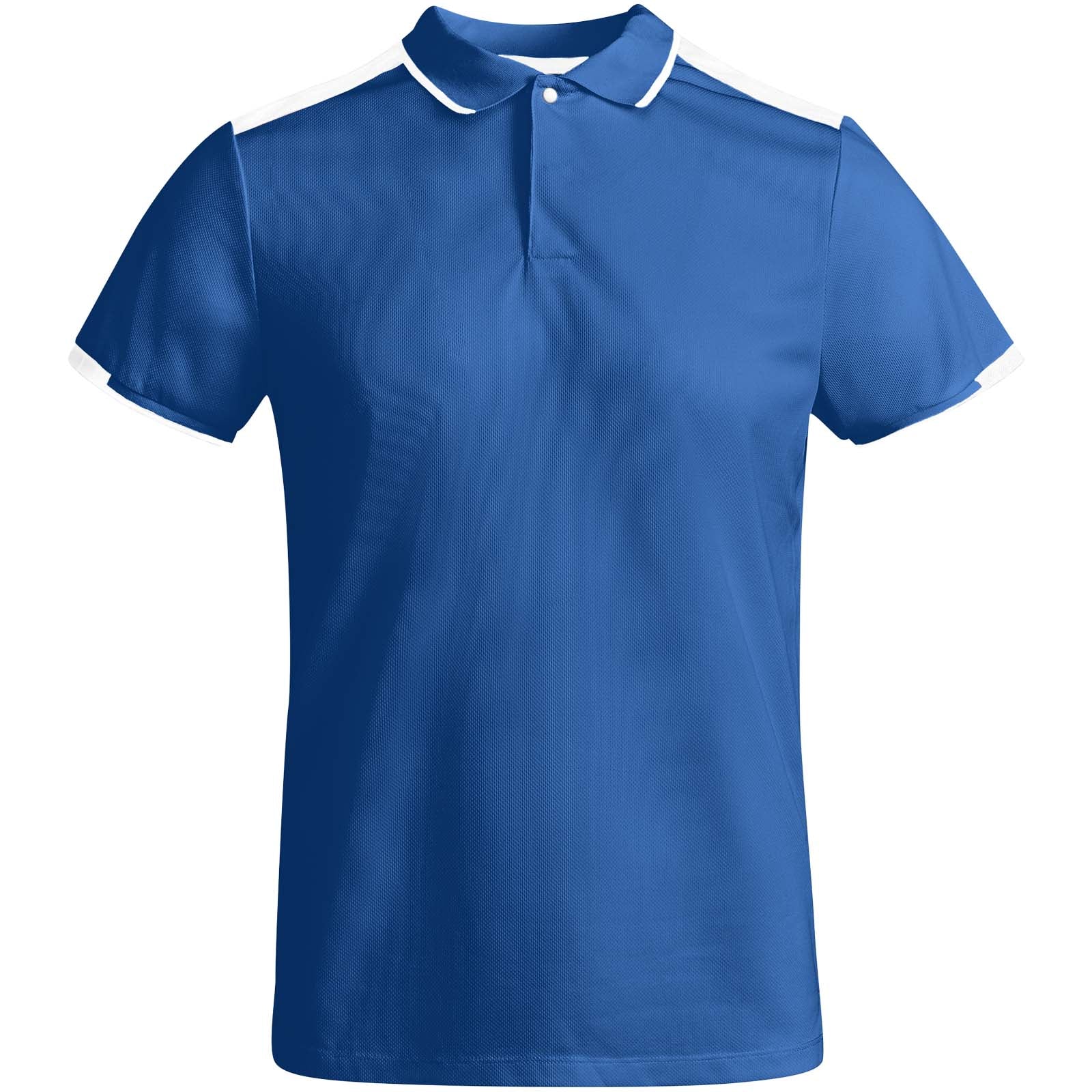 Tamil 150 g/m² Sport Poloshirt für Herren – Royalblau Weiss – 3XL