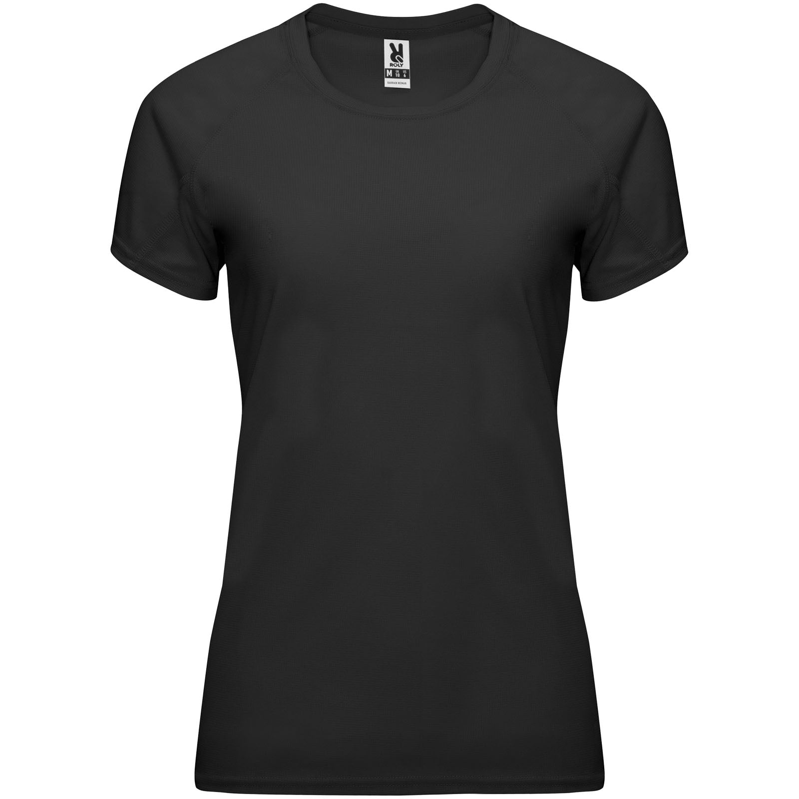 Bahrain 135 g/m² Sport T-Shirt für Damen – Schwarz – 2XL