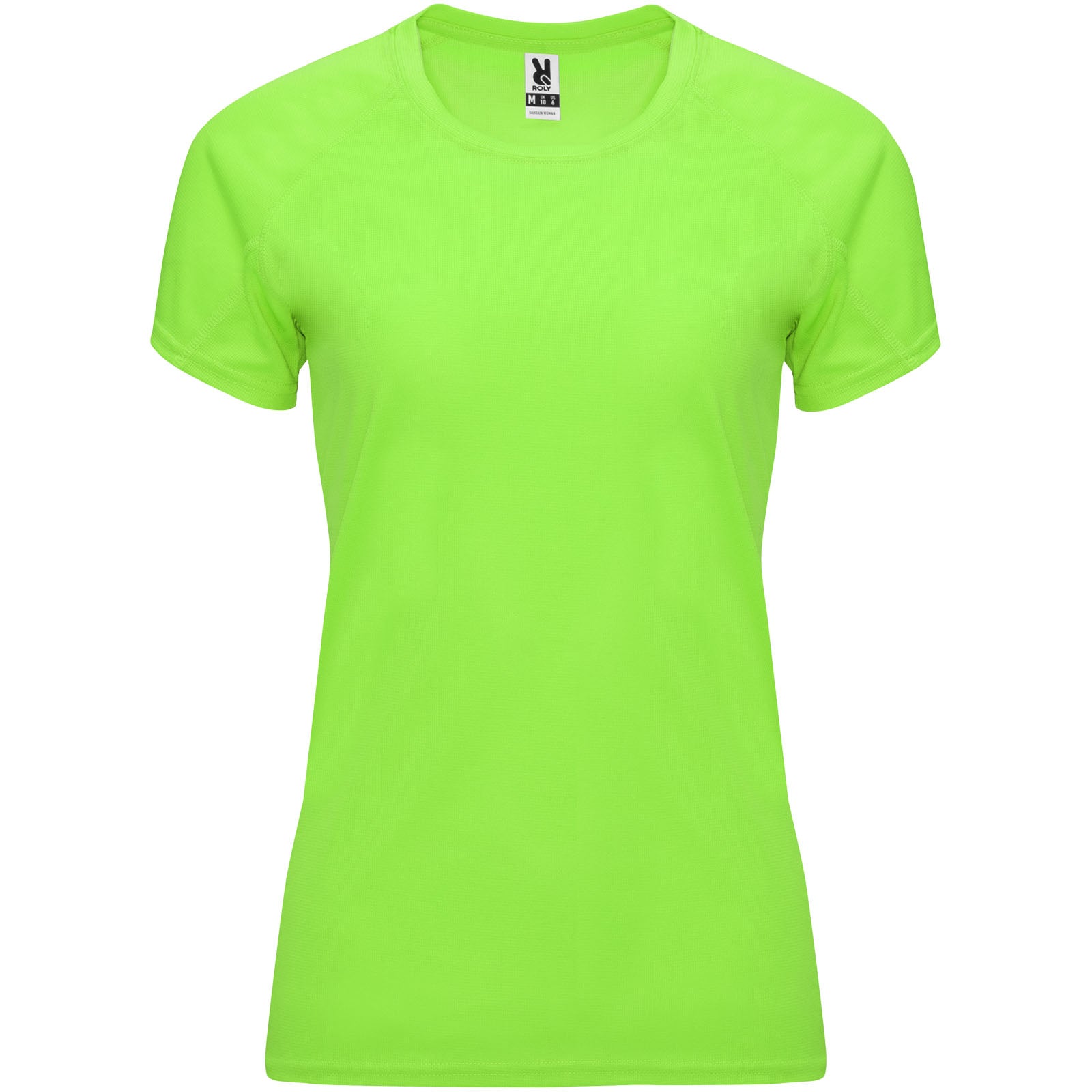 Bahrain 135 g/m² Sport T-Shirt für Damen – Fluorgrün – 2XL