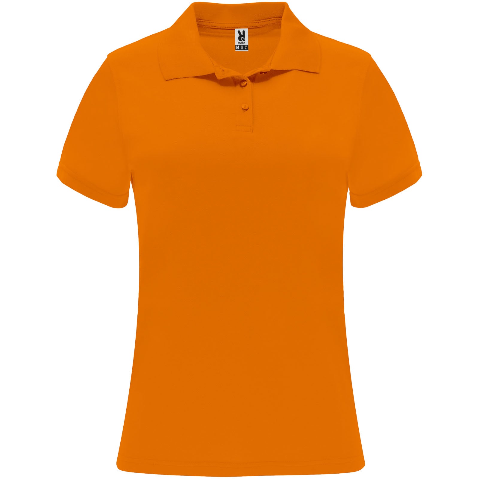 Monzha 150 g/m² Sport Poloshirt für Damen – Fluororange – 2XL