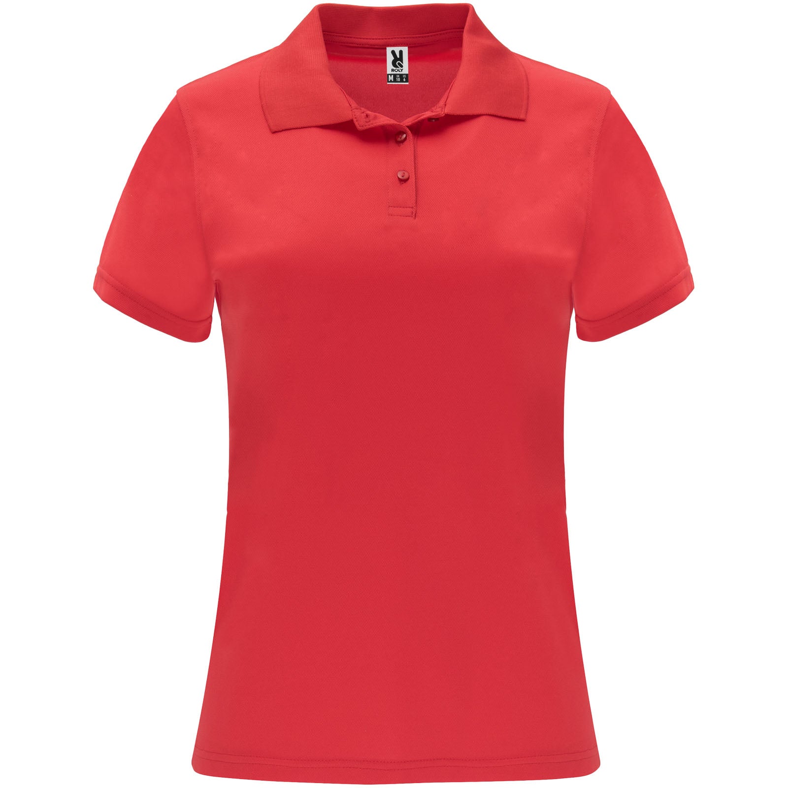 Monzha 150 g/m² Sport Poloshirt für Damen – Rot – 2XL