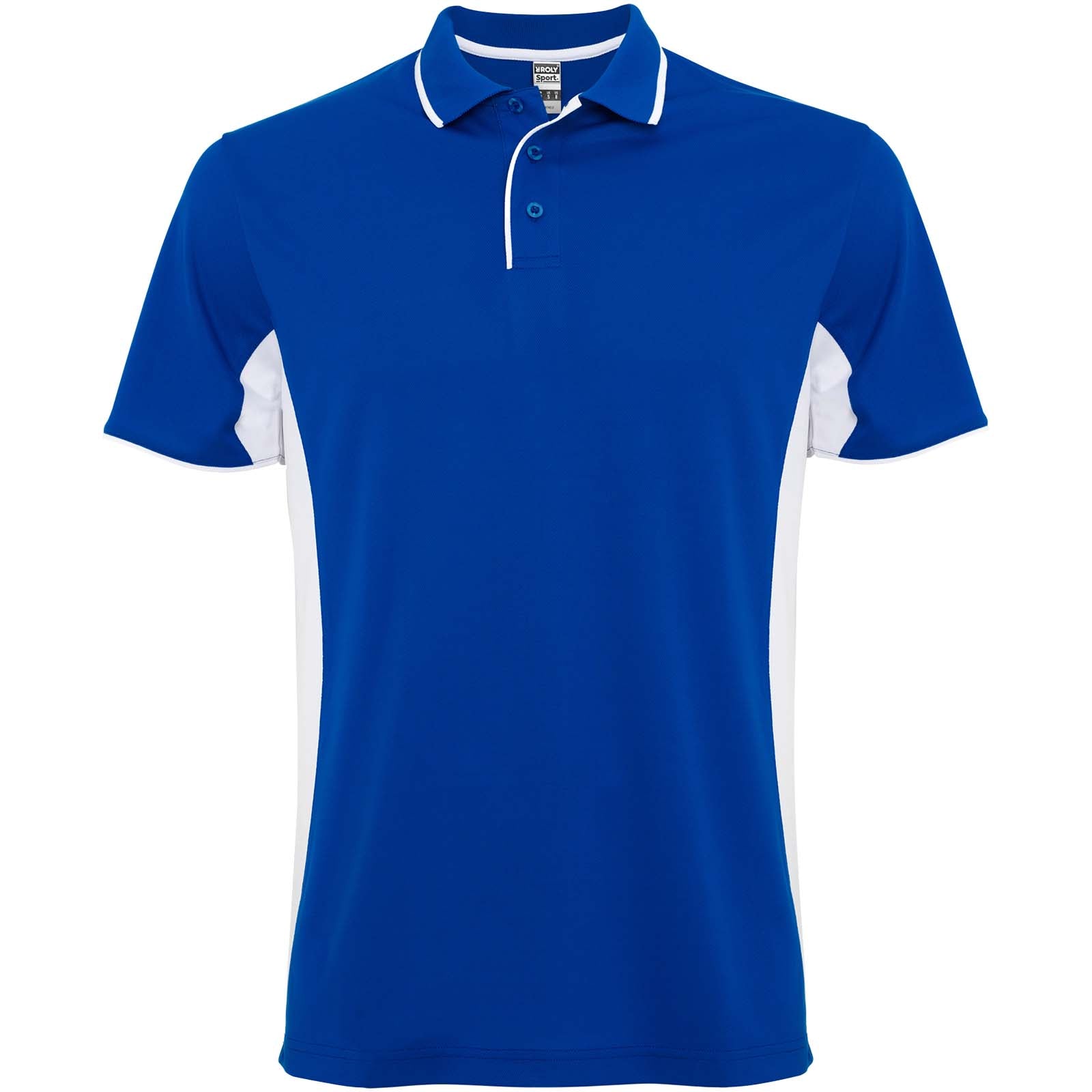 Montmelo 150 g/m² Sport Poloshirt Unisex – Royalblau Weiss – 3XL