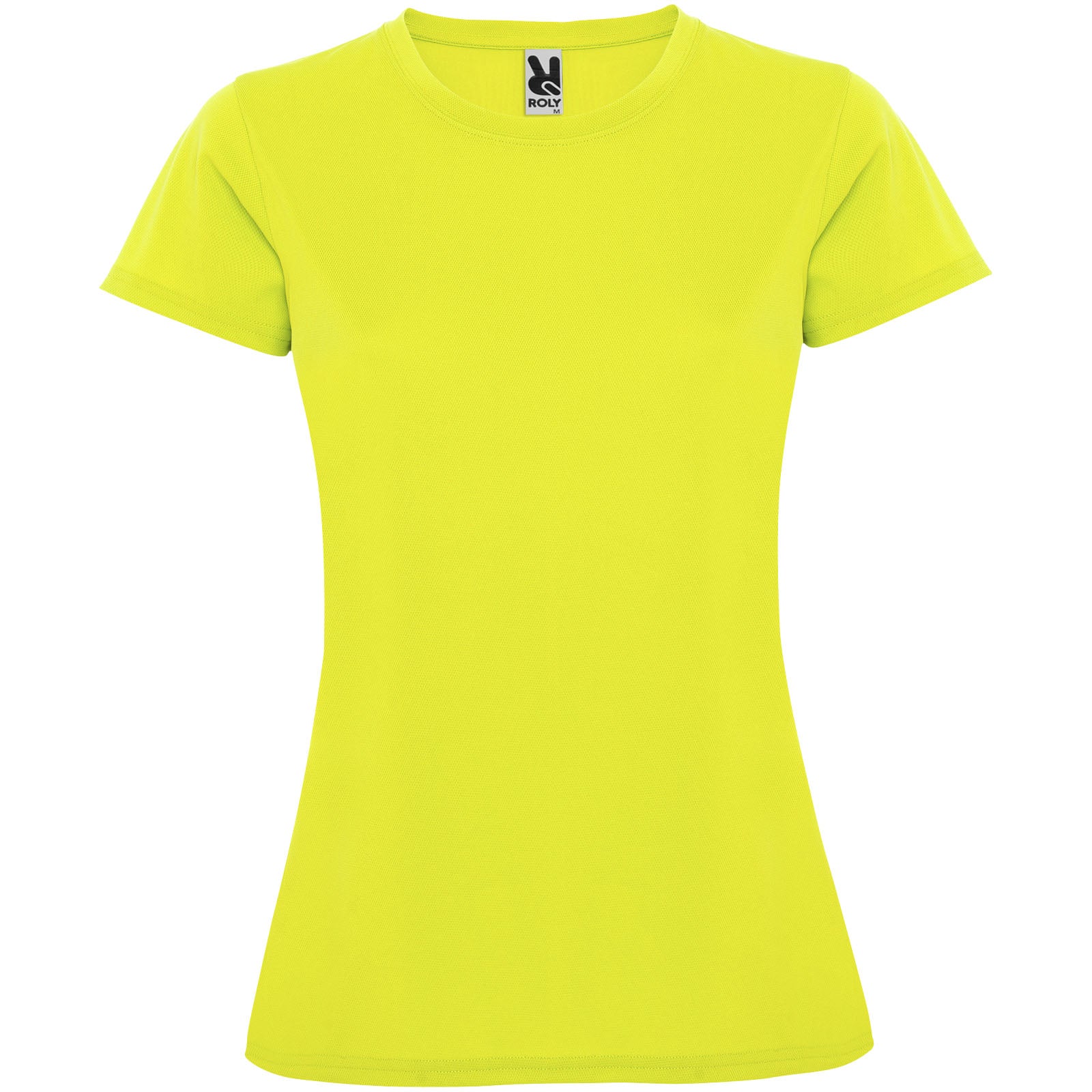 Montecarlo 150 g/m² Sport T-Shirt für Damen – Fluorgelb – 2XL