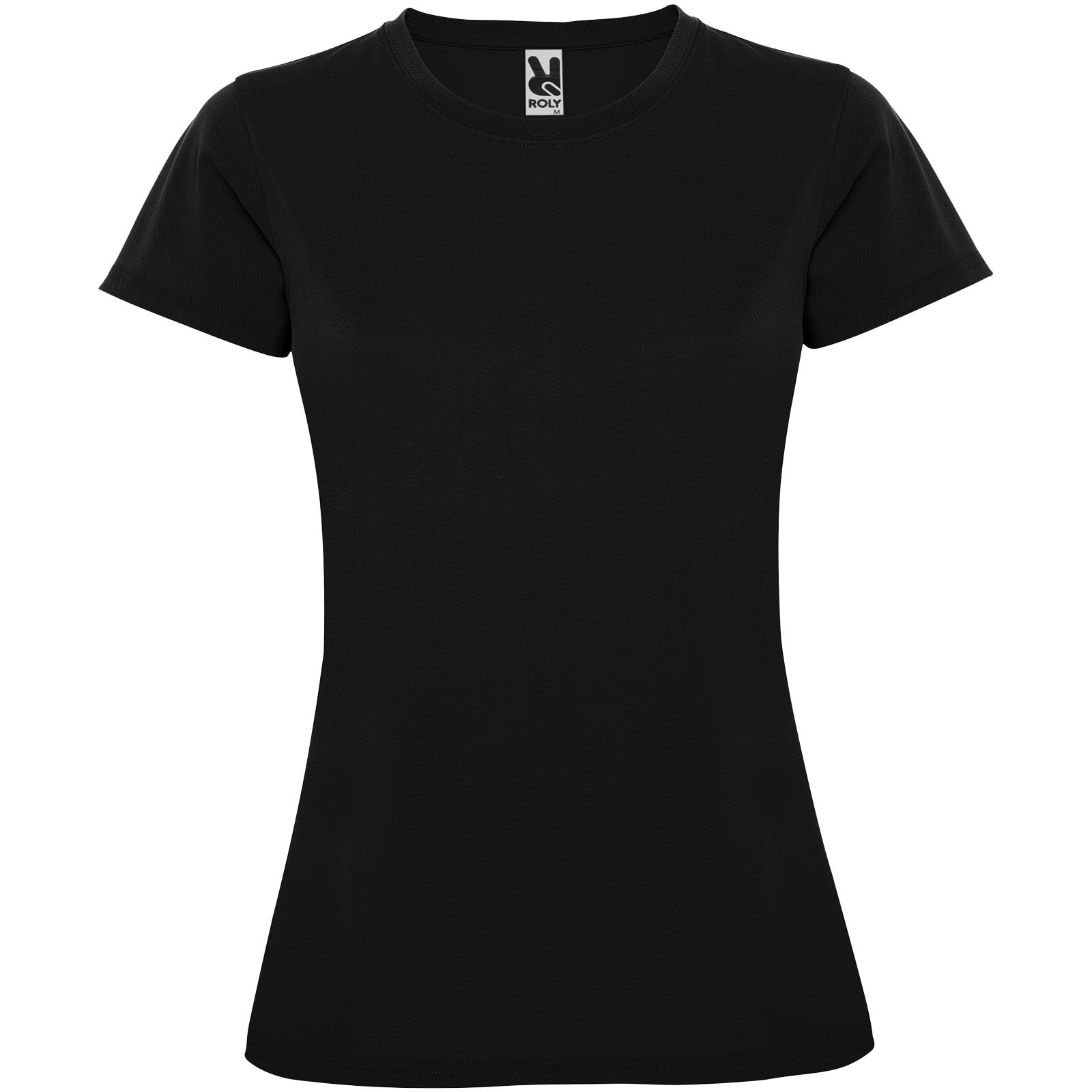 Montecarlo 150 g/m² Sport T-Shirt für Damen – Schwarz – 2XL