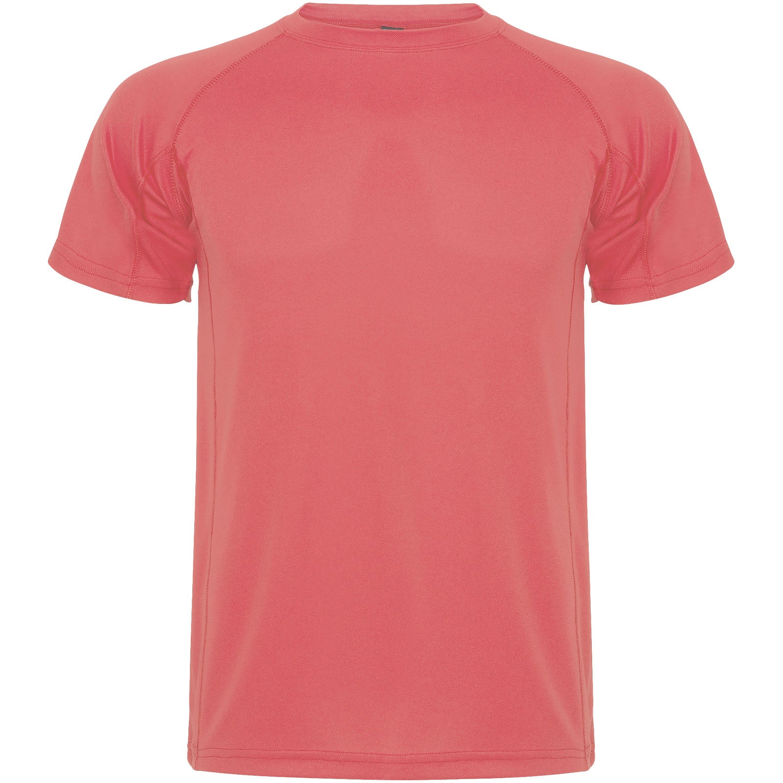Montecarlo 150 g/m² Sport T-Shirt für Herren – Fluorkoralle – 2XL