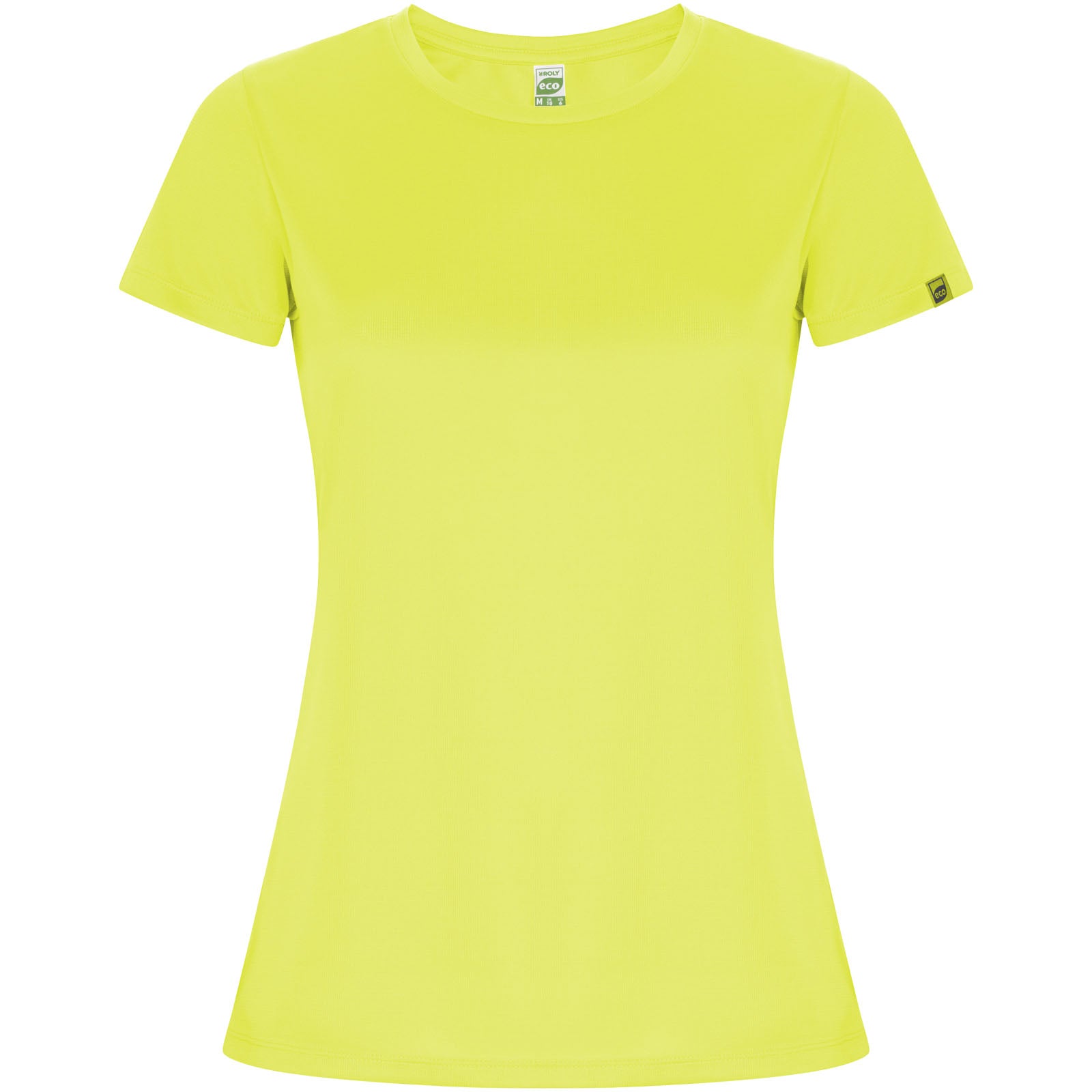 Imola 135 g/m² Sport T-Shirt für Damen – Fluorgelb – 2XL