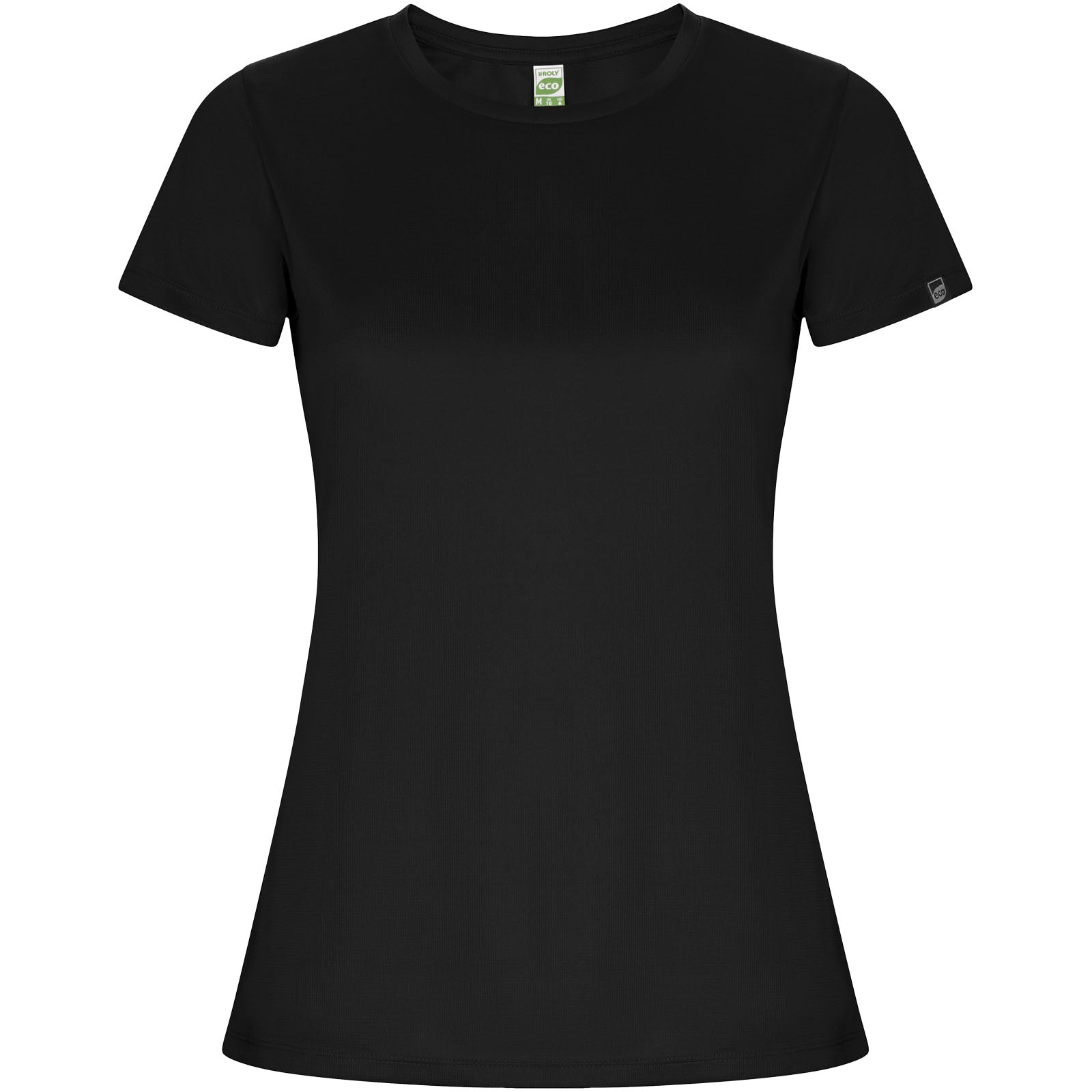 Imola 135 g/m² Sport T-Shirt für Damen – Schwarz – 2XL