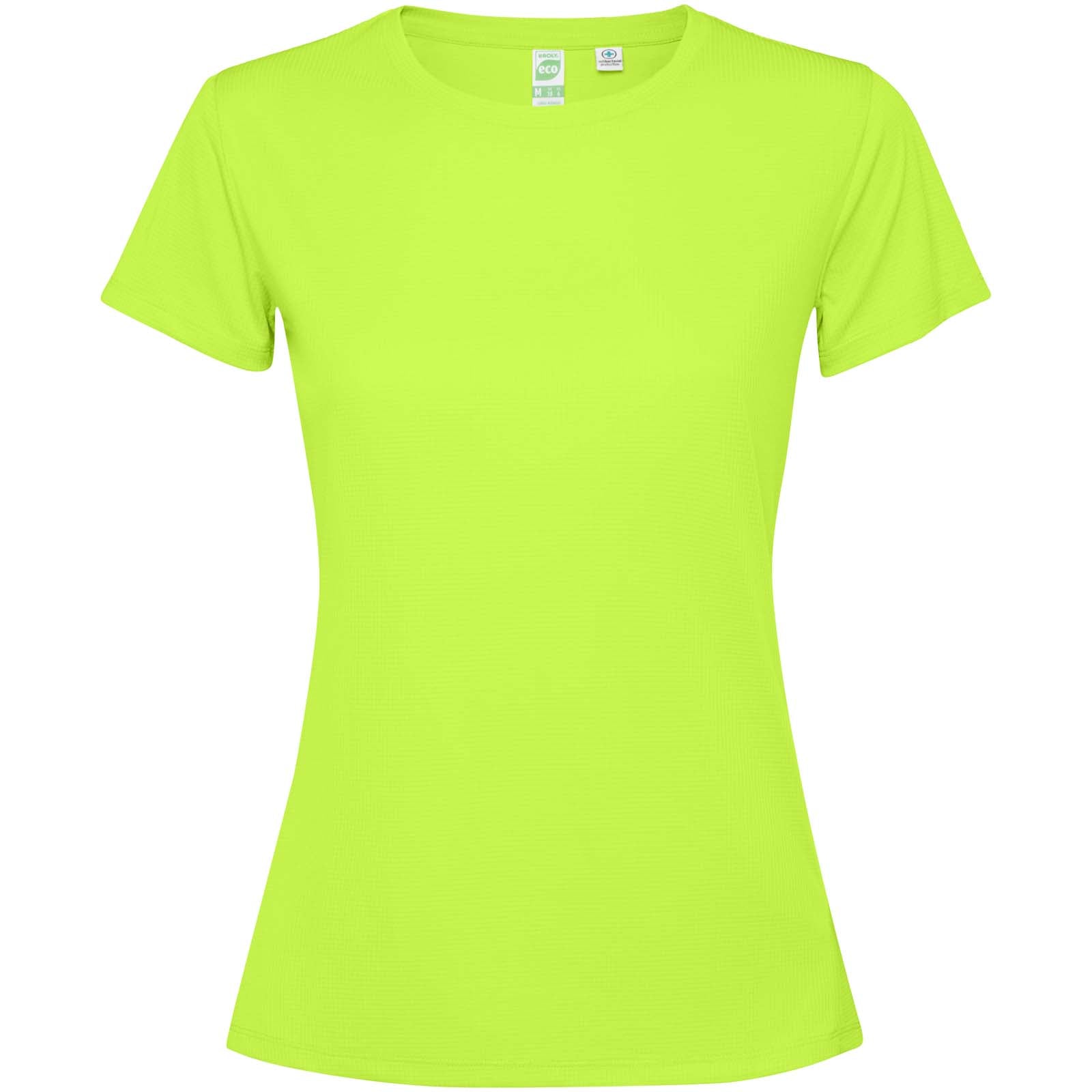 Estoril 125 g/m² T-Shirt für Damen – Fluorgrün – 2XL