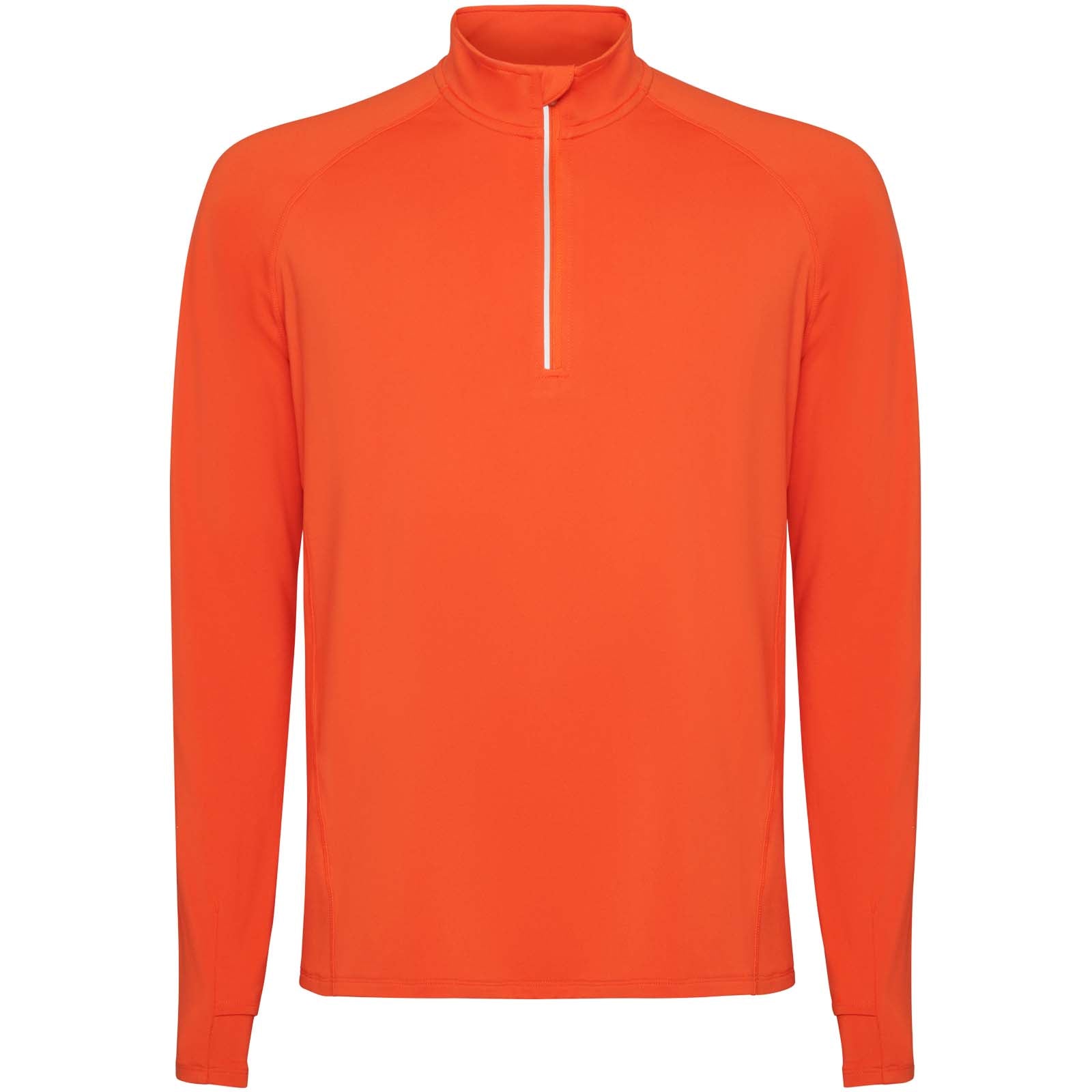 Estambul 200 g/m² Half-Zip Sweatshirt für Herren – Feuerorange – 3XL