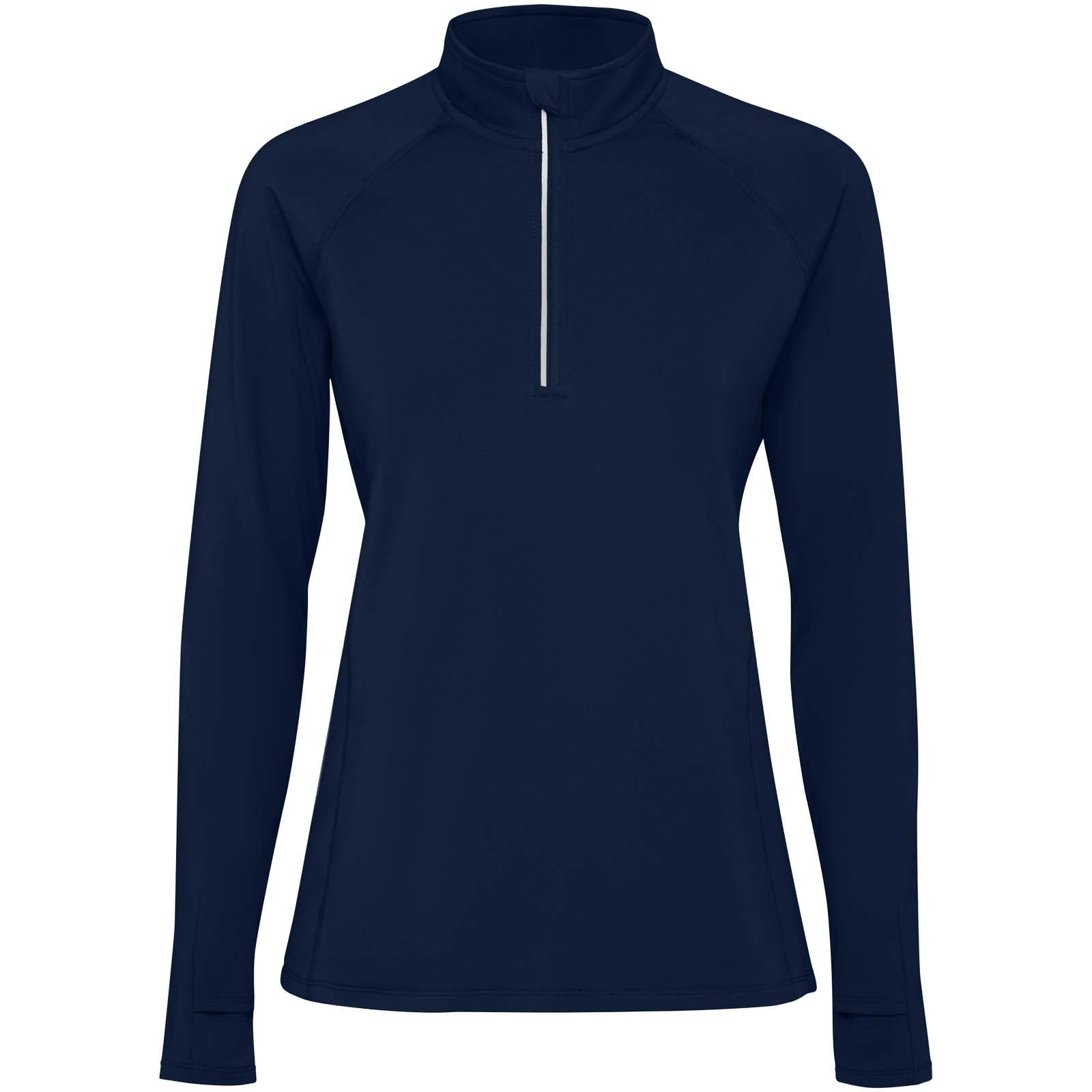Estambul 200 g/m² Half-Zip Sweatshirt für Damen – Marineblau – 2XL