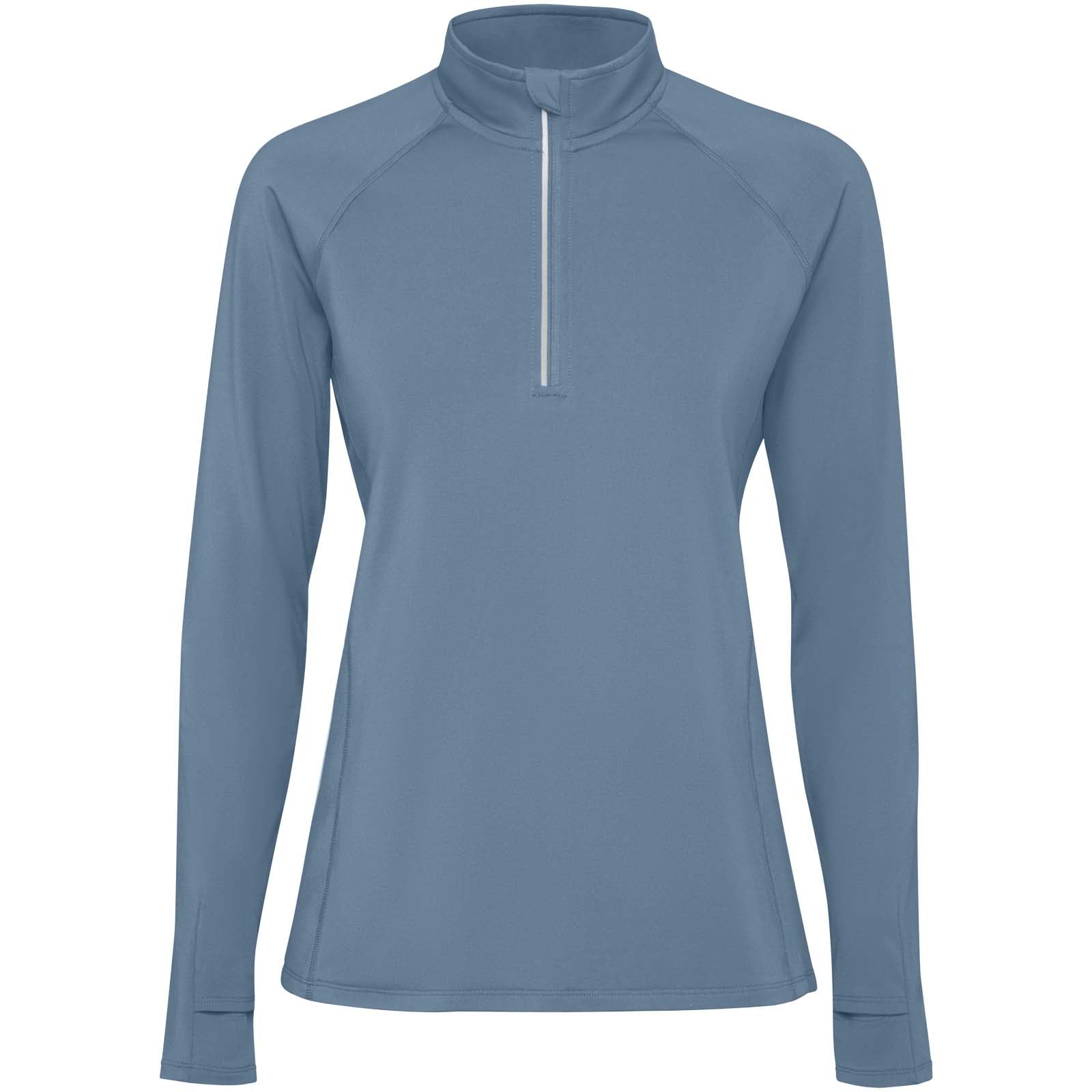 Estambul 200 g/m² Half-Zip Sweatshirt für Damen – Sturmblau – 2XL