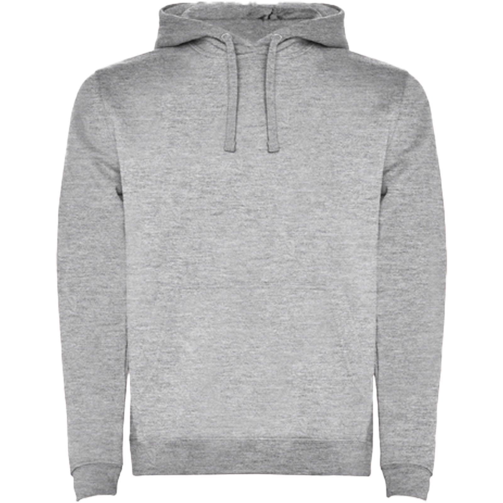 Urban 280 g/m² Kapuzenpullover für Herren – Heather Grau – 4XL