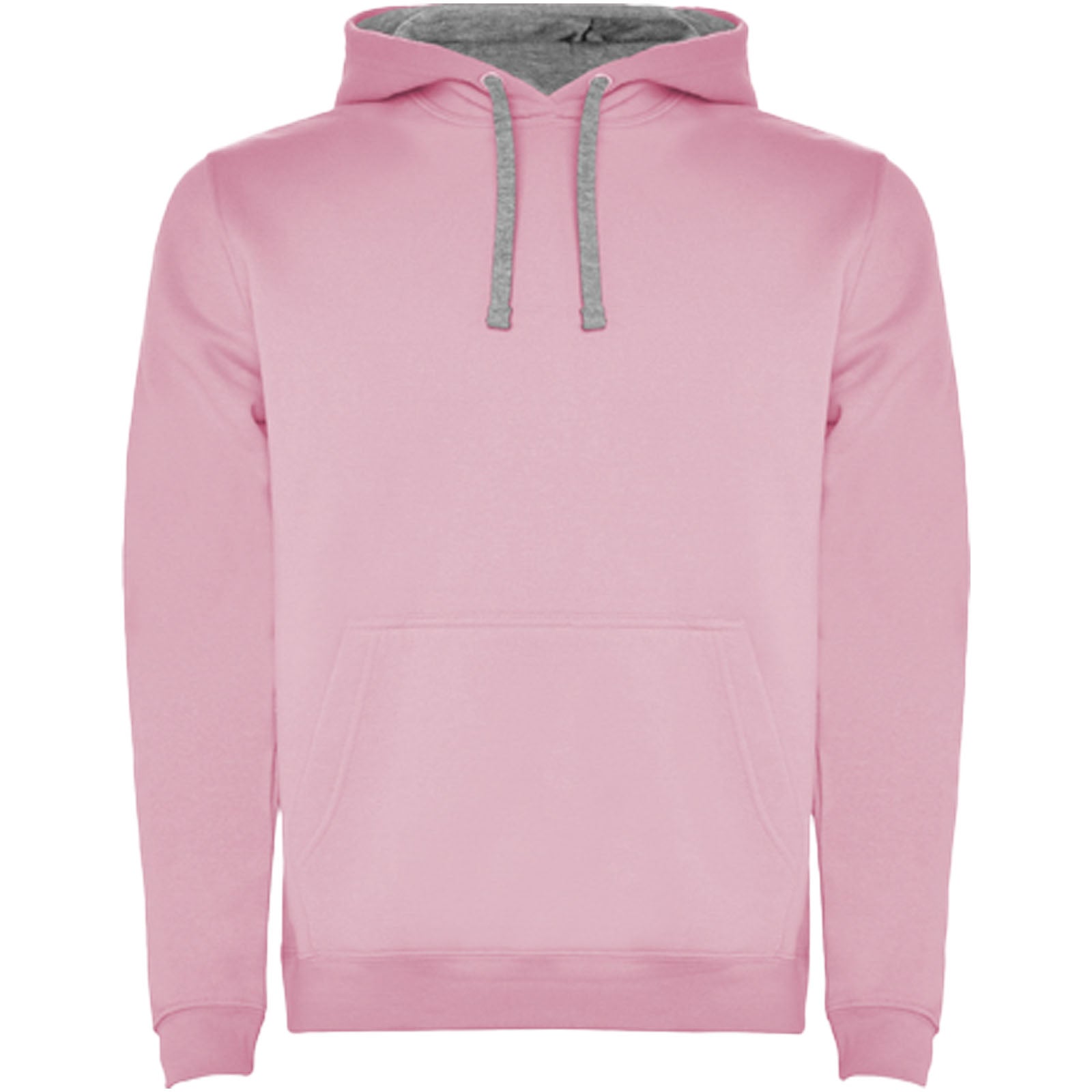 Urban 280 g/m² Kapuzenpullover für Herren – Hellrosa Marl Grau – 3XL