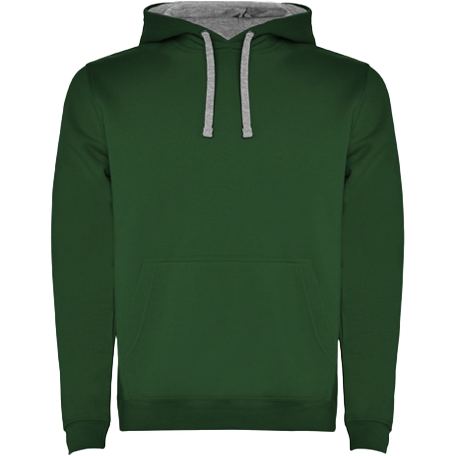 Urban 280 g/m² Kapuzenpullover für Herren – Dunkelgrün Marl Grau – 3XL