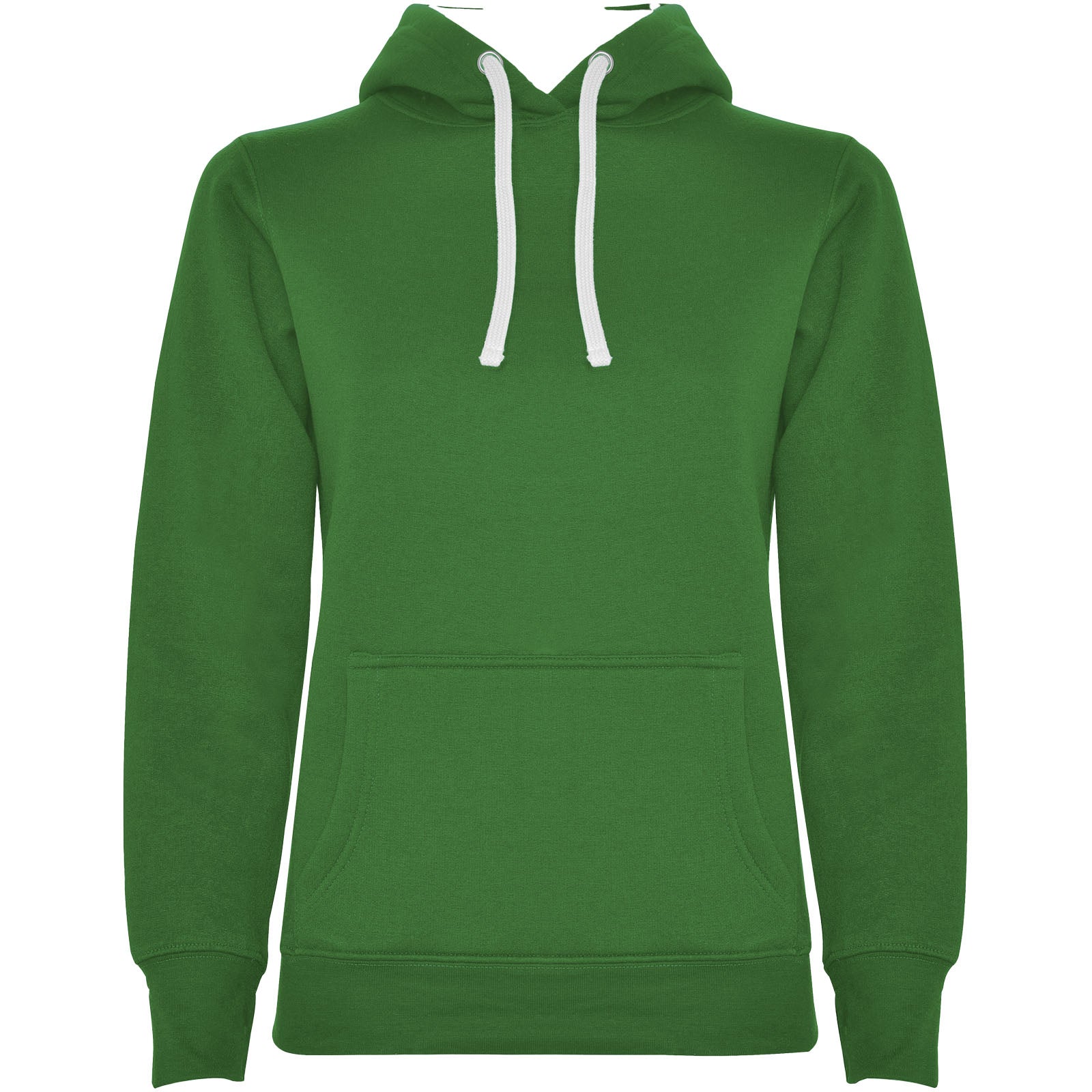 Urban 280 g/m² Kapuzenpullover für Damen – Kelly Grün Weiss – 2XL
