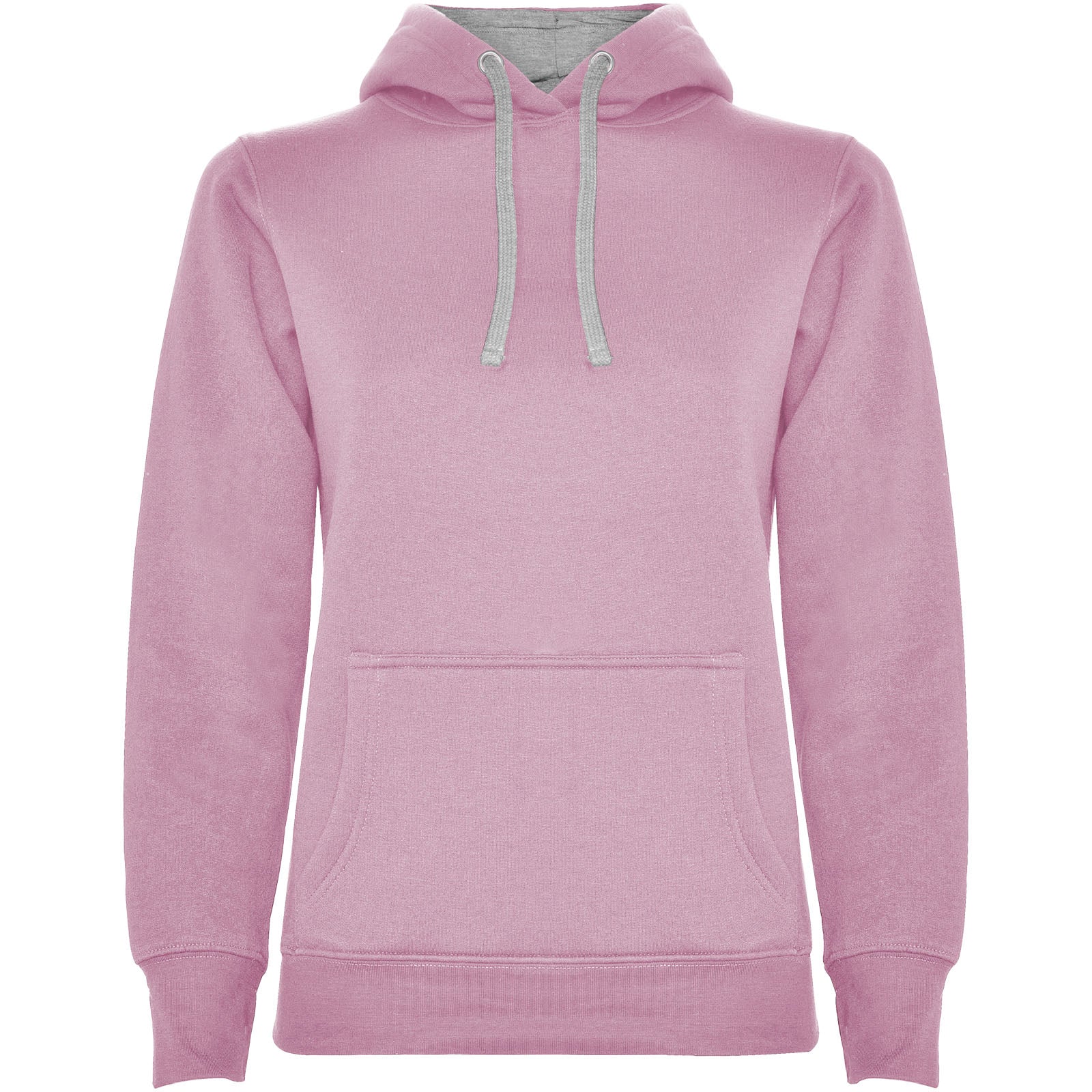 Urban 280 g/m² Kapuzenpullover für Damen – Hellrosa Marl Grau – 2XL