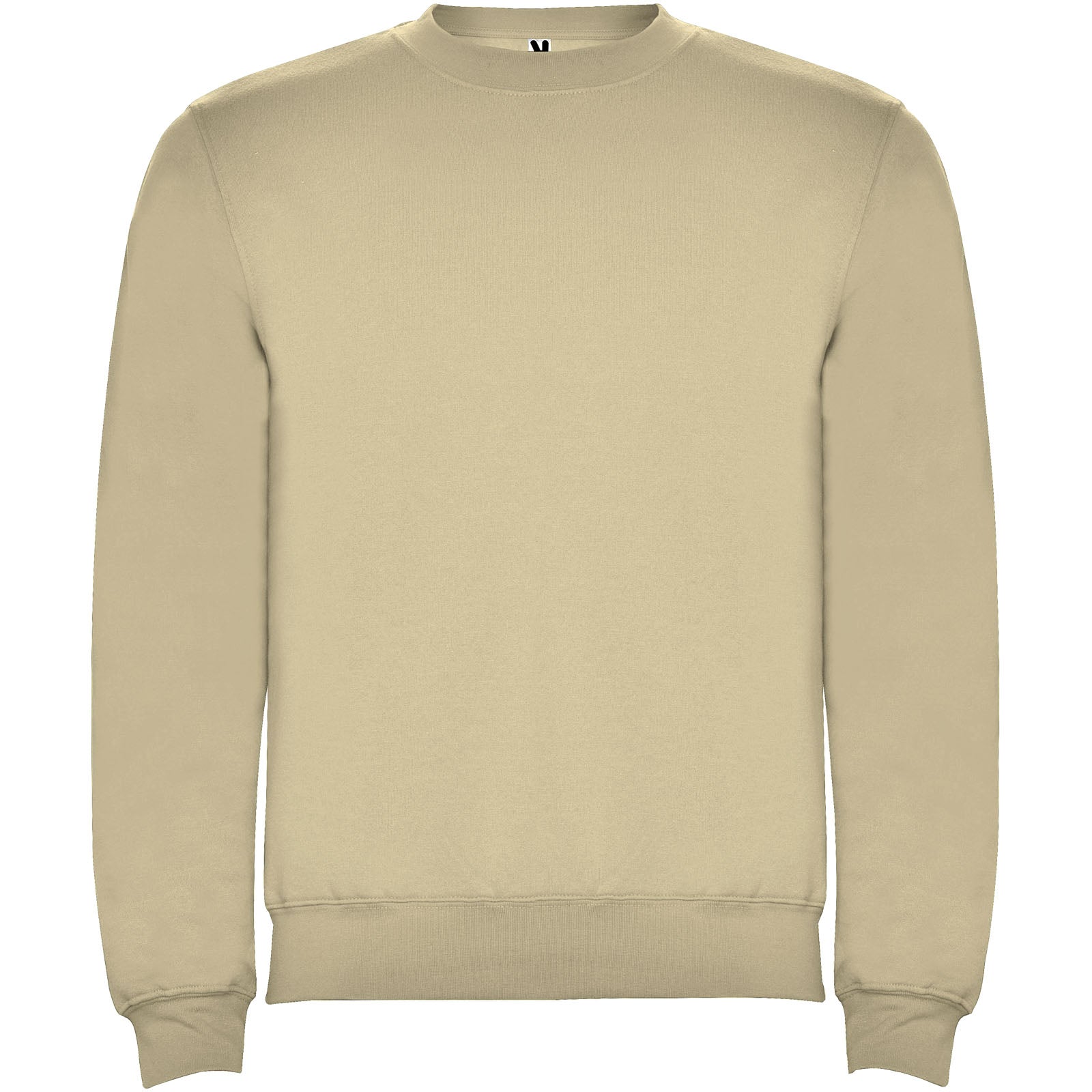 Clasica 280 g/m² Sweatshirt mit Rundhalsausschnitt Unisex – Sand Meliert – 3XL