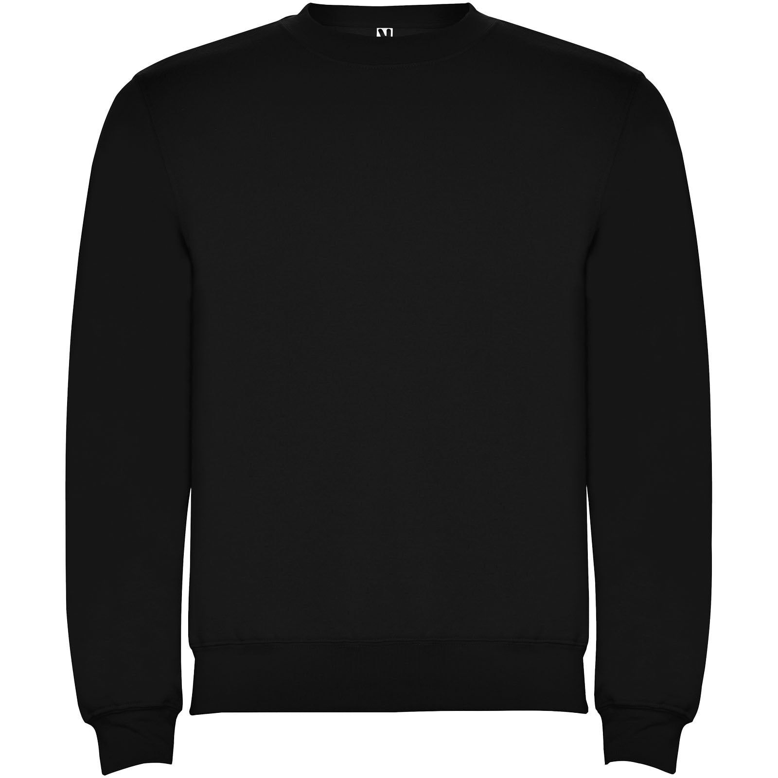 Clasica 280 g/m² Sweatshirt mit Rundhalsausschnitt Unisex – Schwarz – 3XL