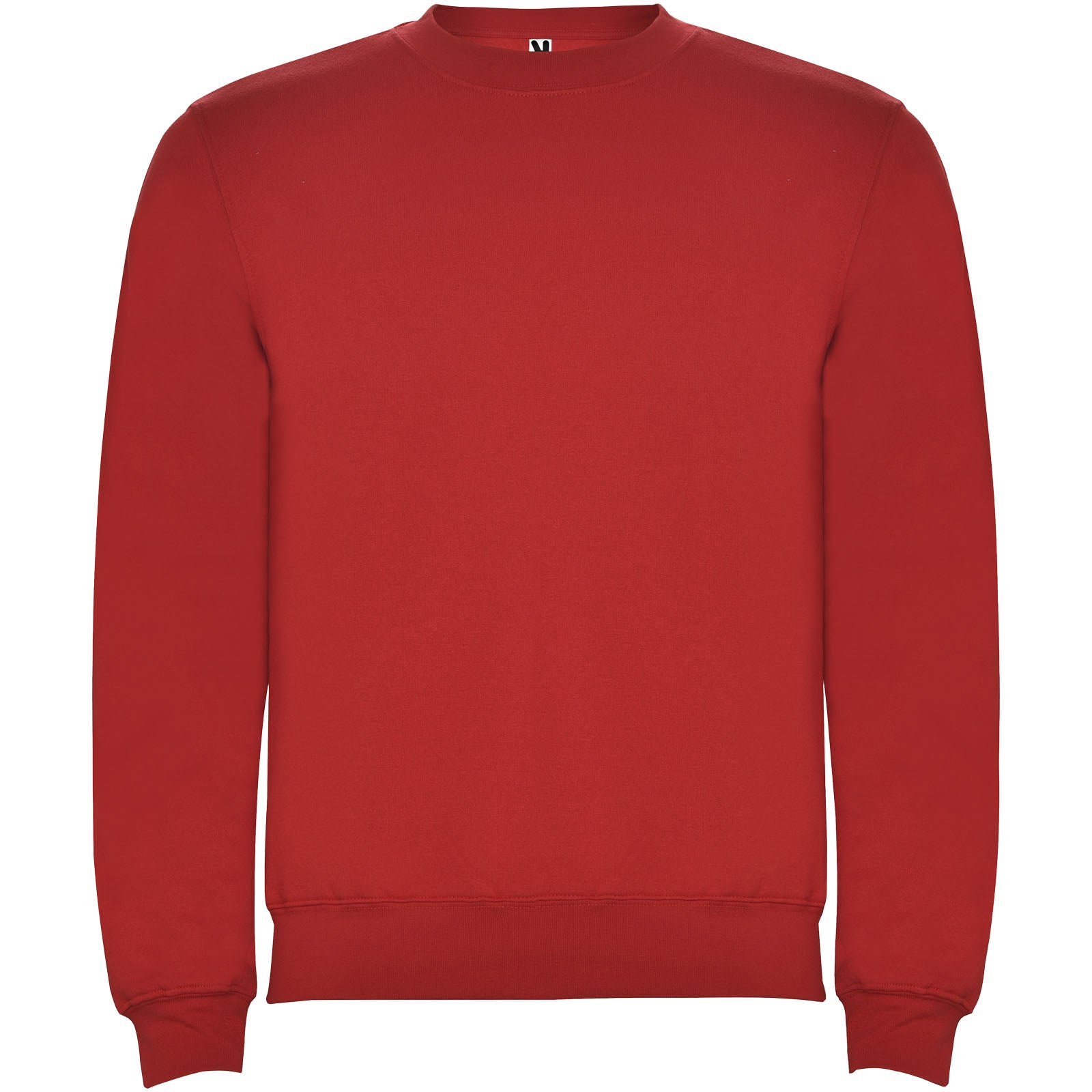 Clasica 280 g/m² Sweatshirt mit Rundhalsausschnitt Unisex – Rot – 3XL