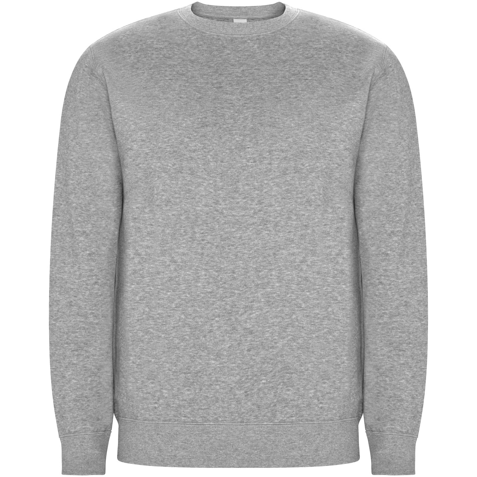 Batian 300 g/m² Sweatshirt mit Rundhalsausschnitt aus Bio-Baumwolle Unisex – Marl Grau – 3XL