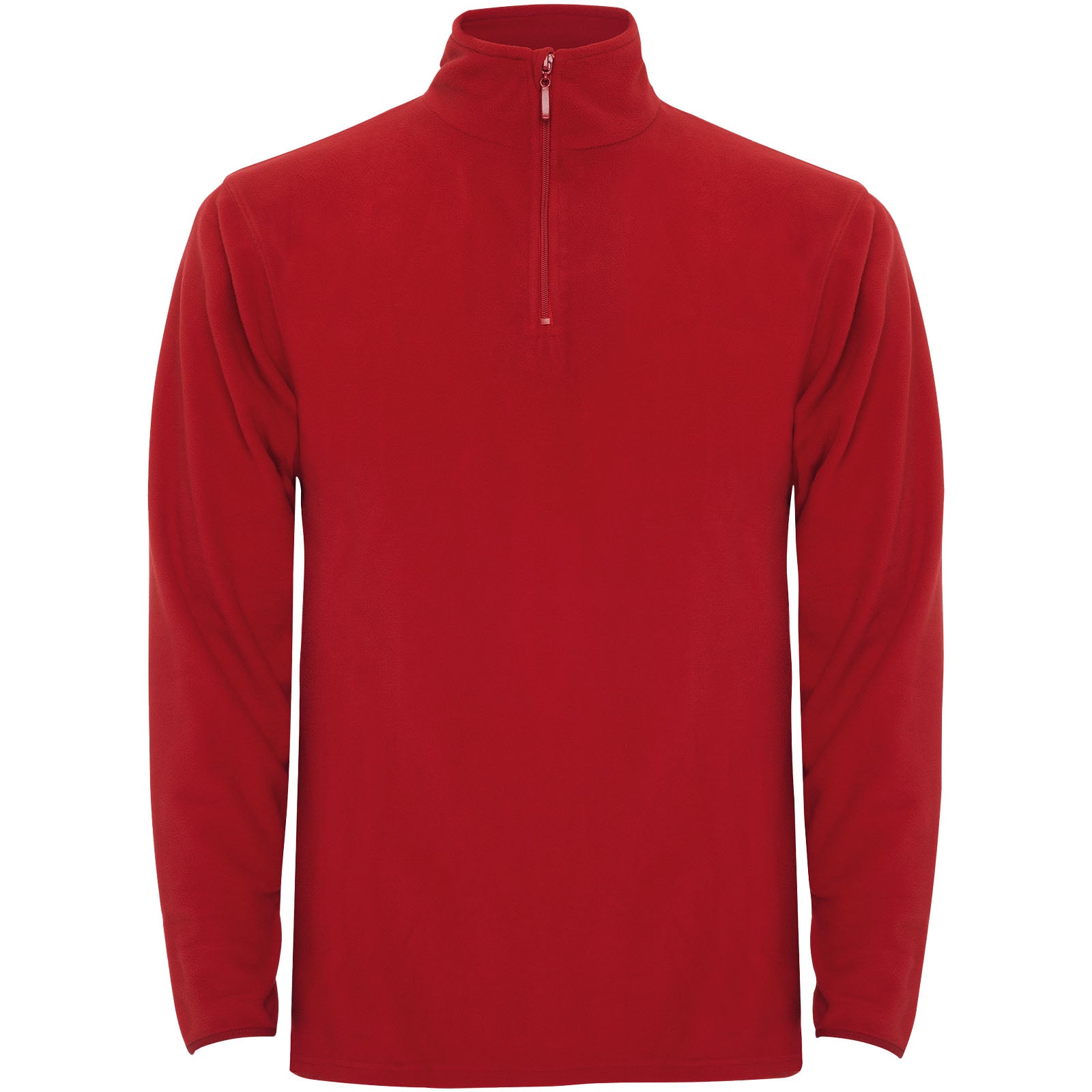 Himalaya 1/4 Zip - Fleecepullover für Herren – Rot – 2XL